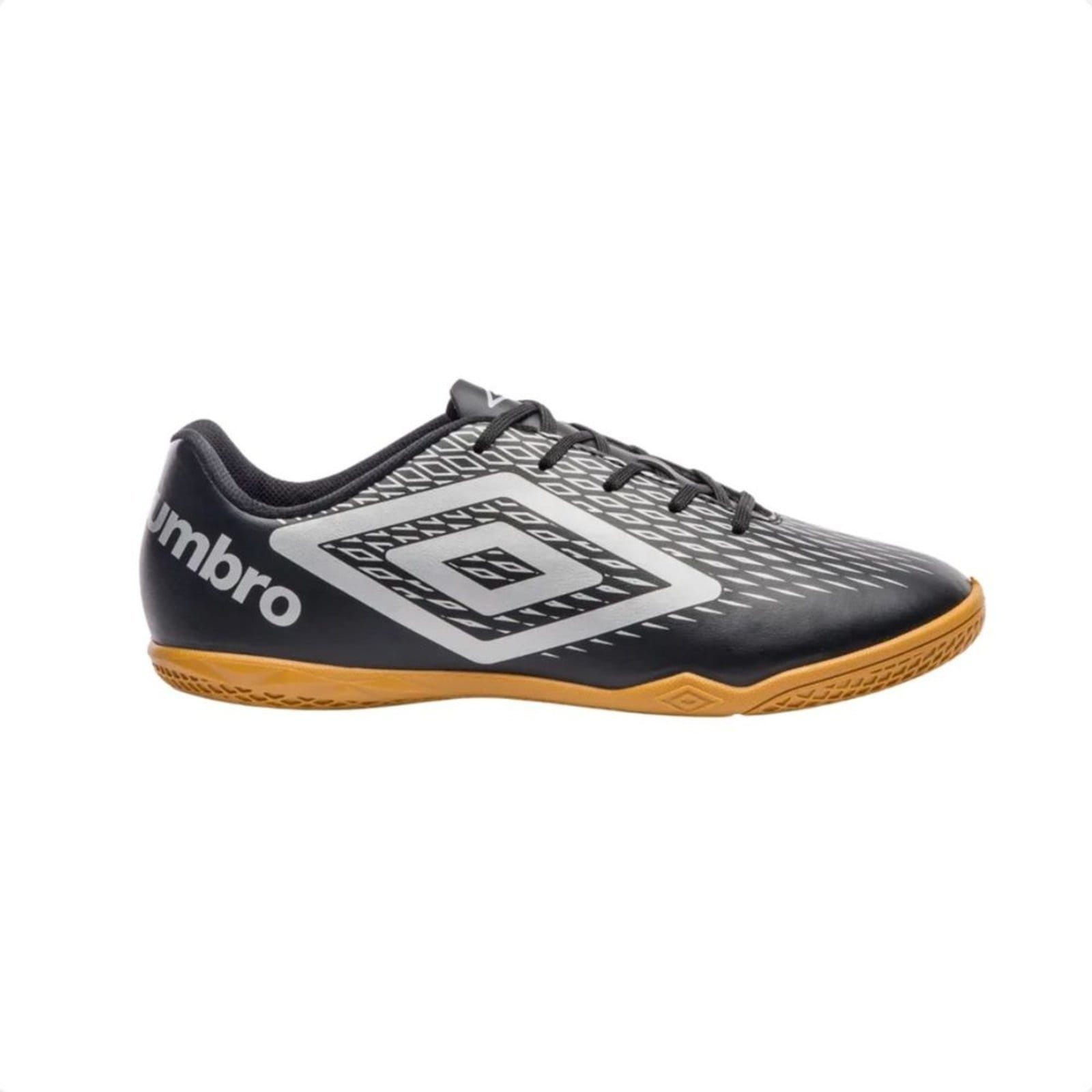 Vista principal Chuteira Indoor Masculina Umbro X-Diamond Preta Umbro preto