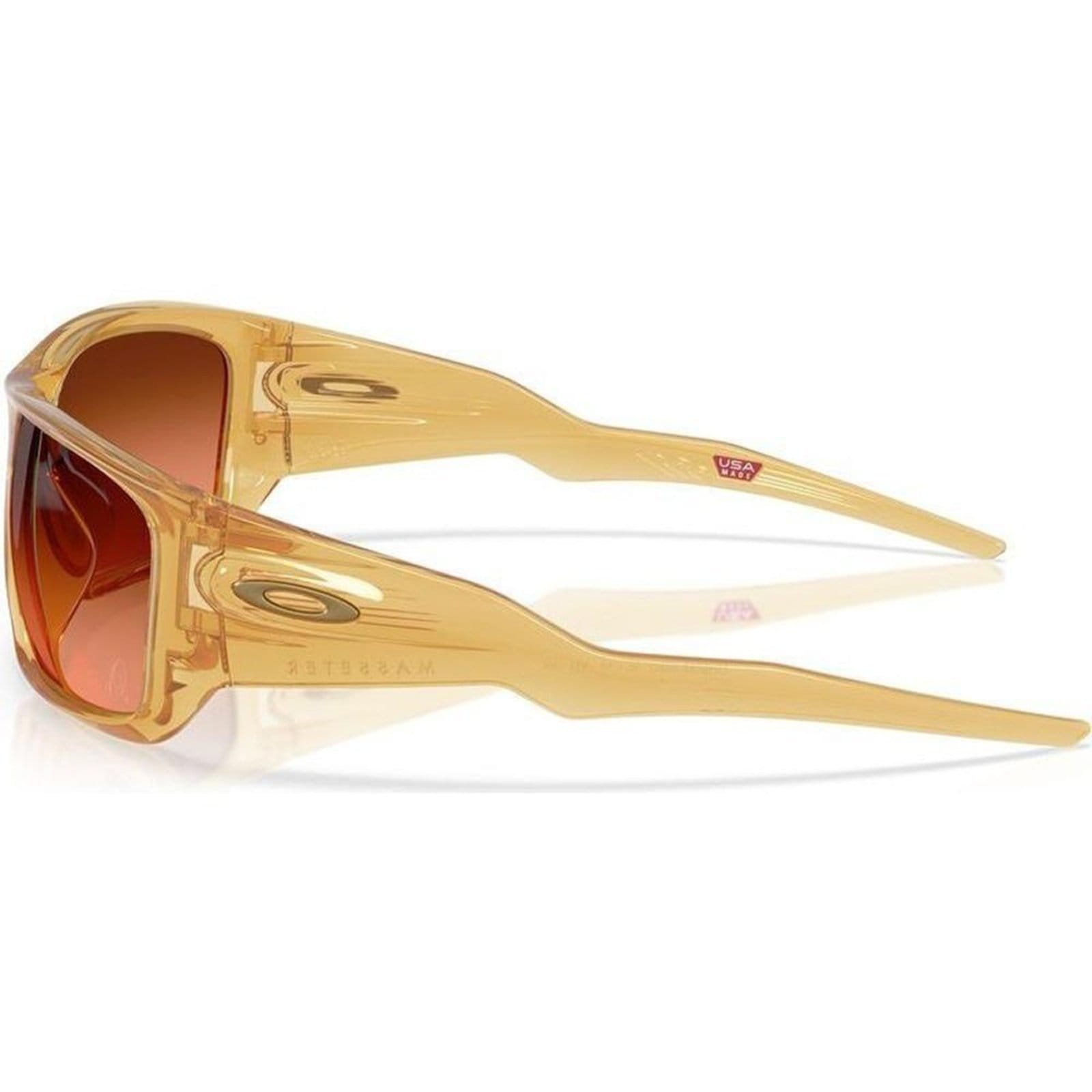 Vista 2 Óculos de Sol Oakley Alexia Putellas Translucent Light Curry Oakley marrom
