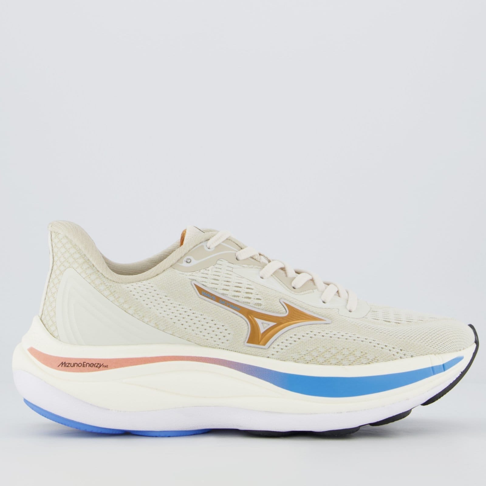 Tênis Mizuno Wave Skyway Feminino Off-White