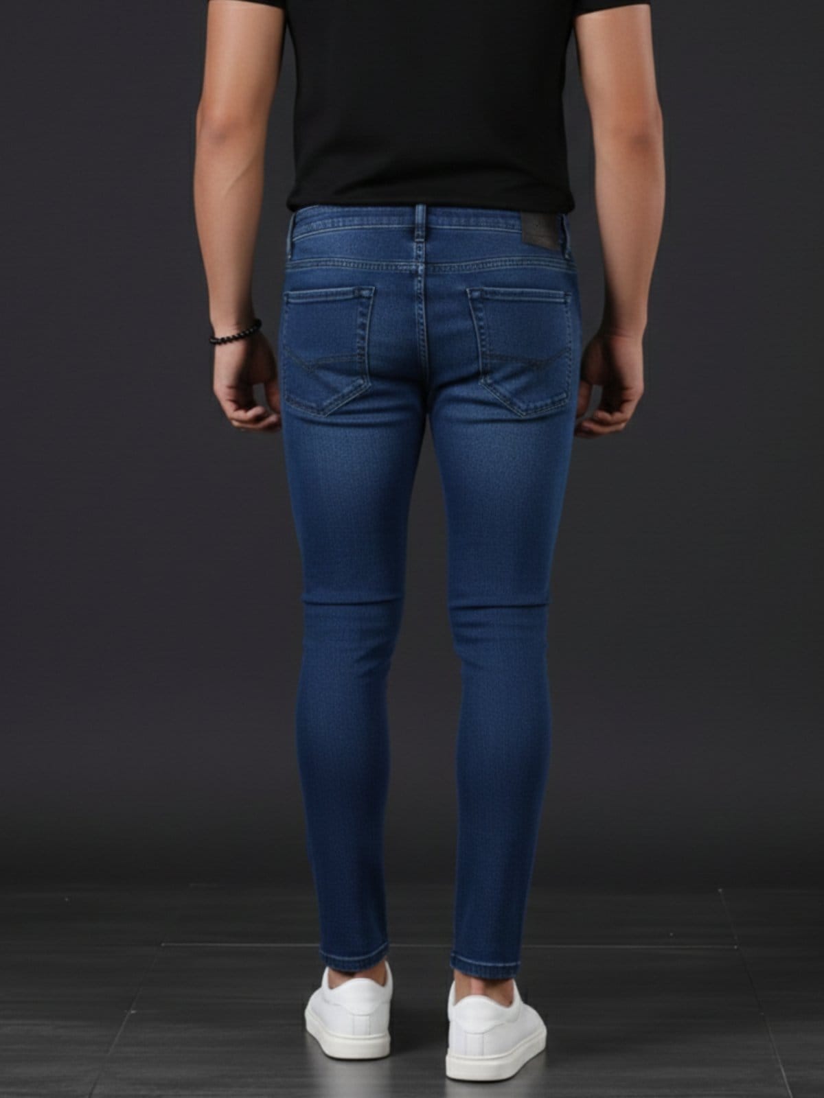 Vista 2 Calça Jeans Masculina Tempo Hábil Escuro Básica e Confortável 5 Estilo azul/jeans azul