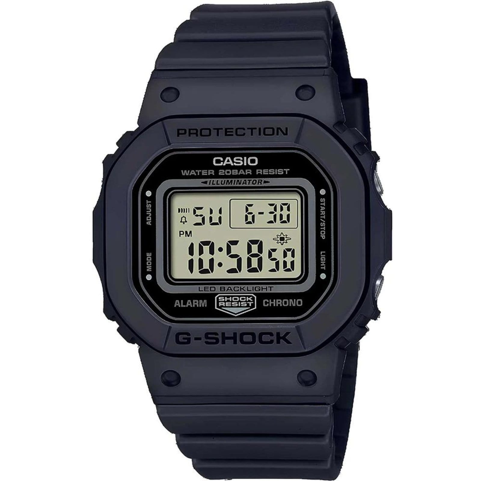 Vista principal Relógio G-Shock GMD-S5600BA-1 G-SHOCK preto