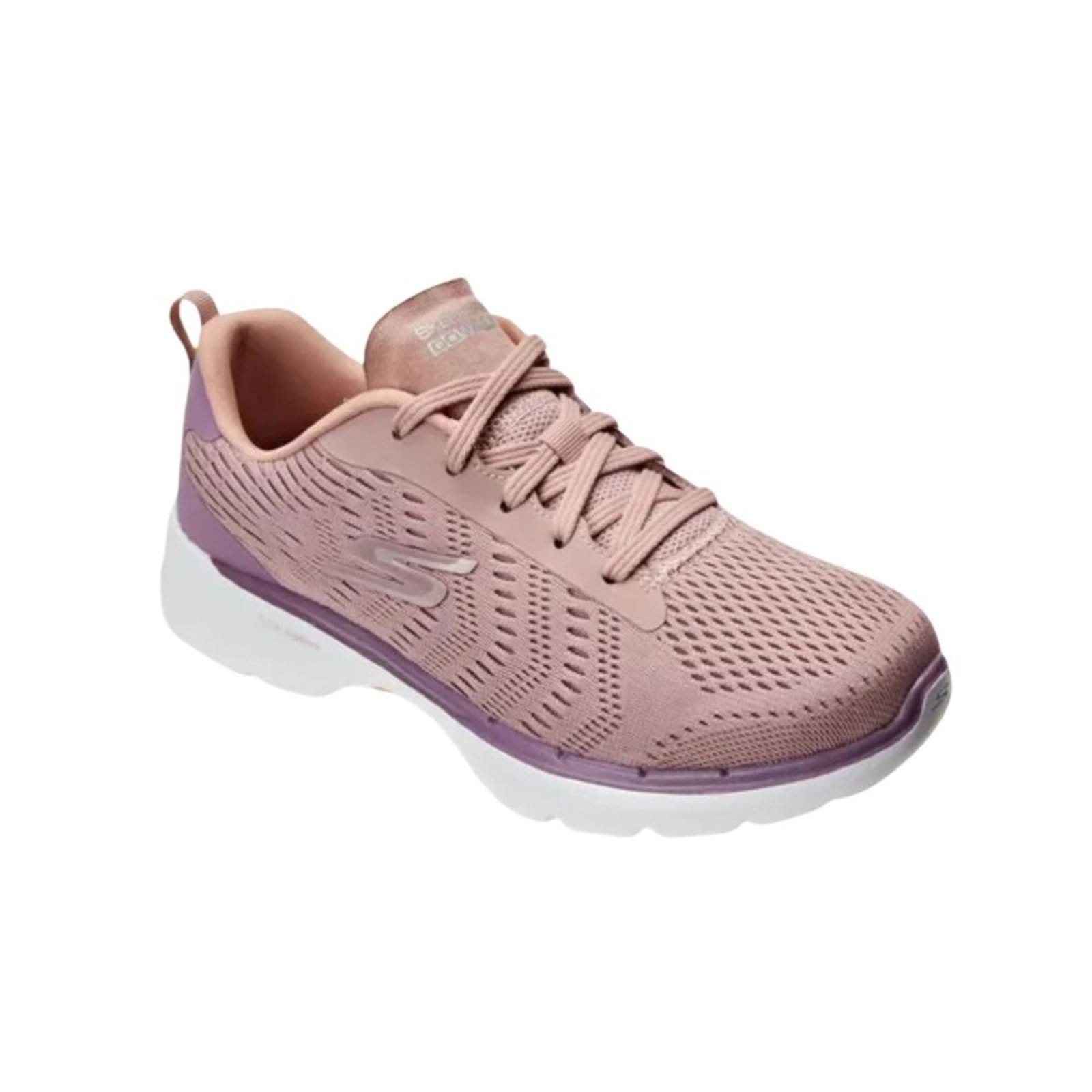Vista 2 Tênis Running Feminino Skechers Go Walk 6-Bold Vision Skechers rosa