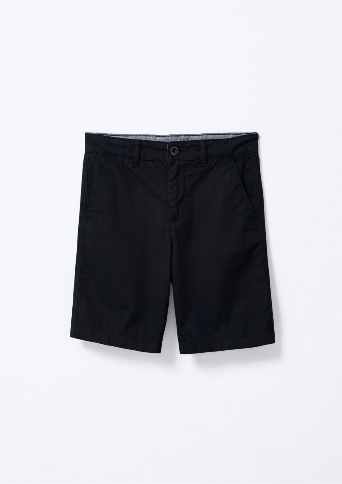 Vista 2 Infantil - Bermuda Básica Menino Chino Hering preto