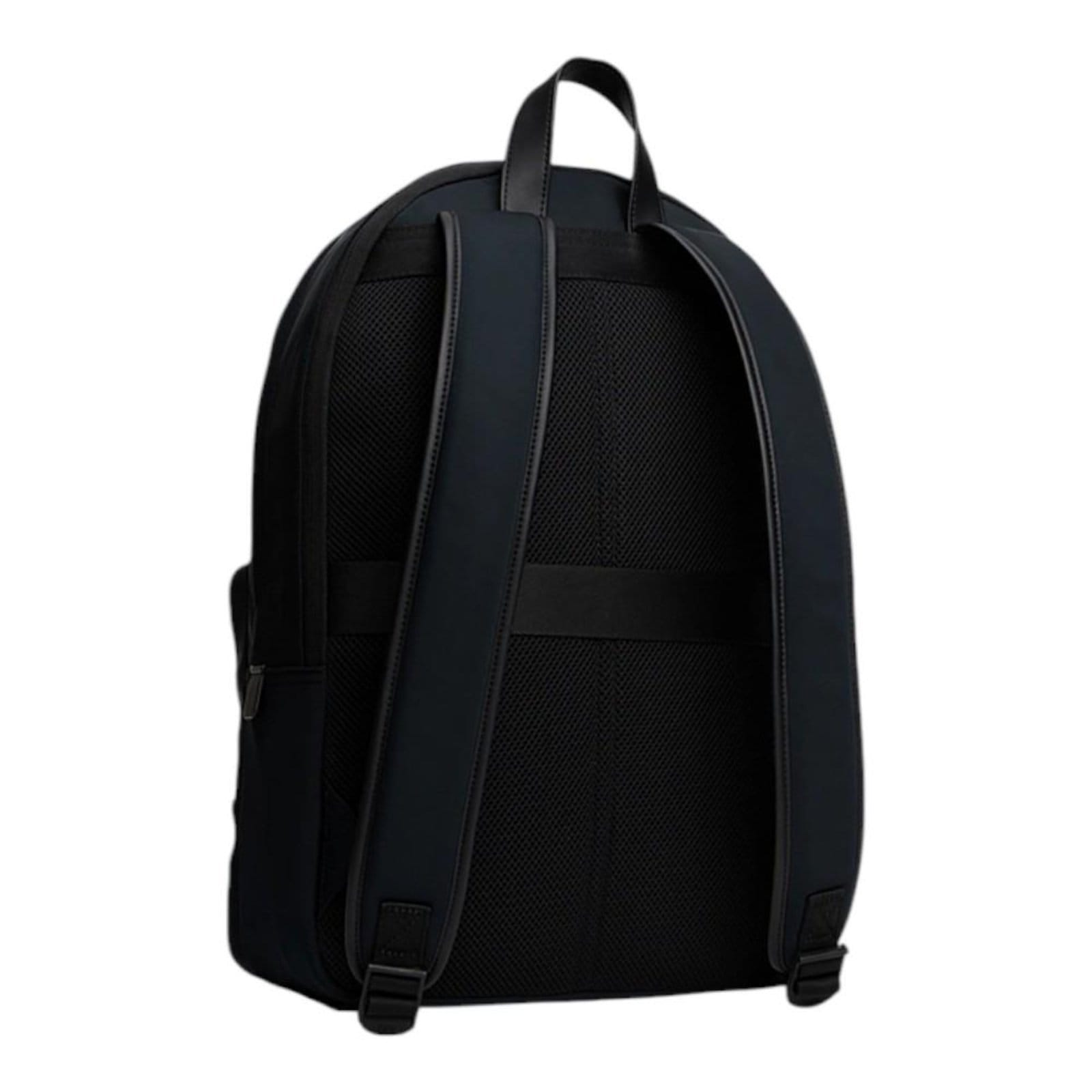 Vista 2 Mochila Tommy Hilfiger Nylon Daily 15 Litros Masculino Tommy Hilfiger preto