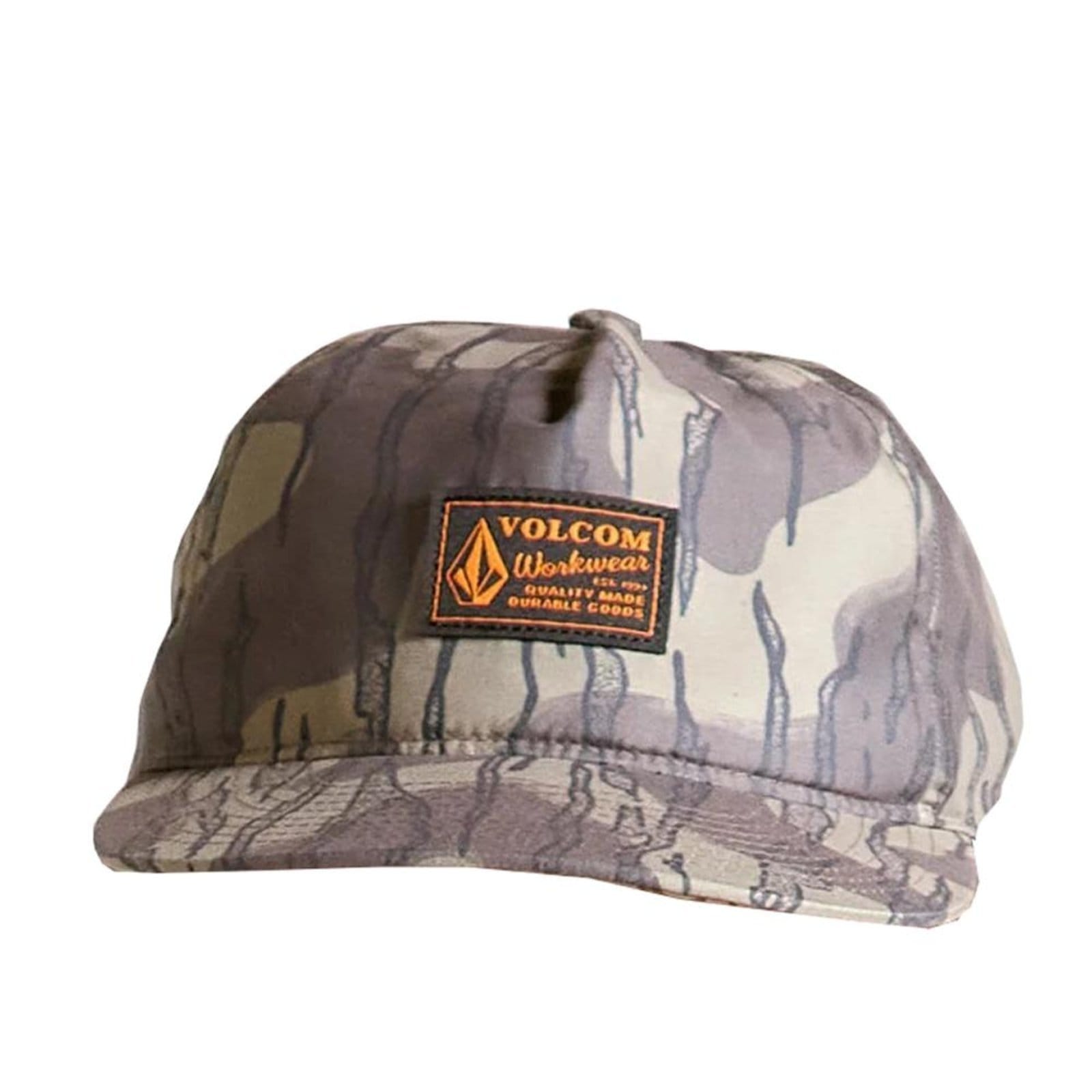 Vista principal Boné Volcom Aba Reta Workwear ADJ WT25 Bindle Volcom marrom