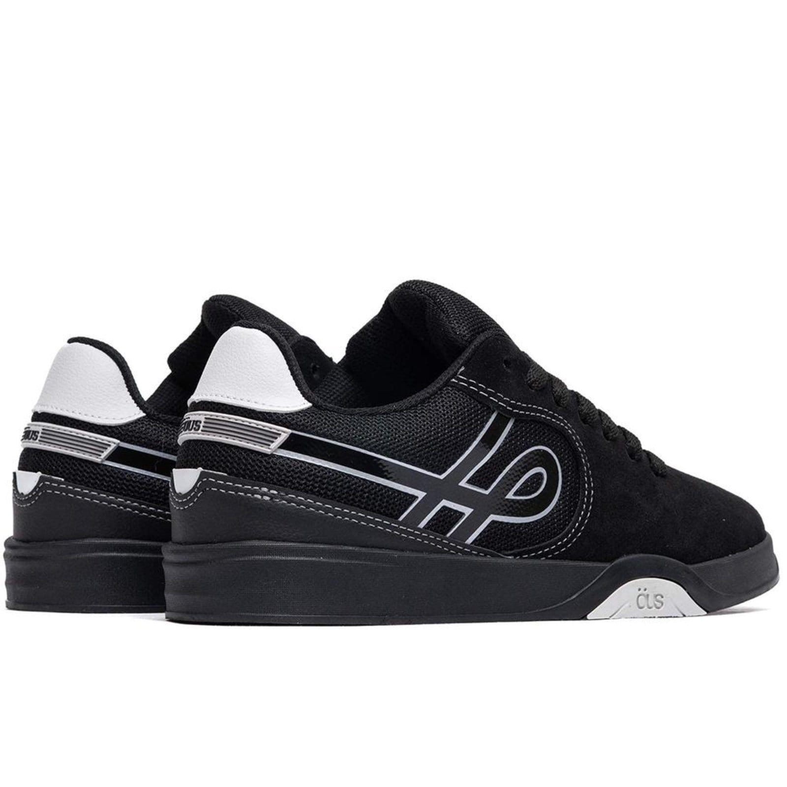 Vista 2 Tênis OUS Imigrante Serie X PRT Cinza Prata Essencial ÖUS preto