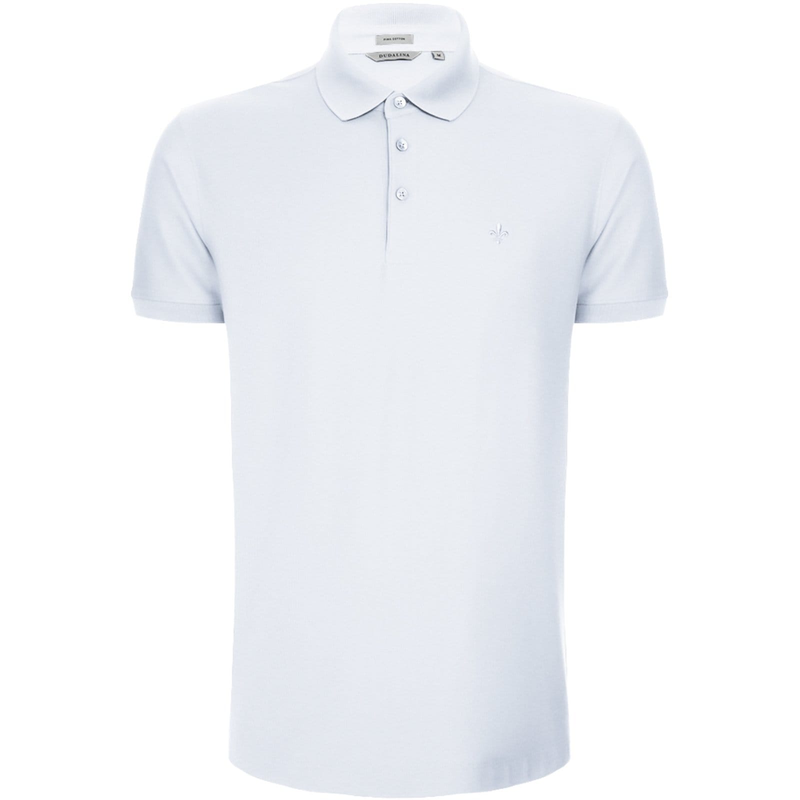 Vista principal Camisa Polo Dudalina Ultrasoft In24 Masculino Dudalina branco