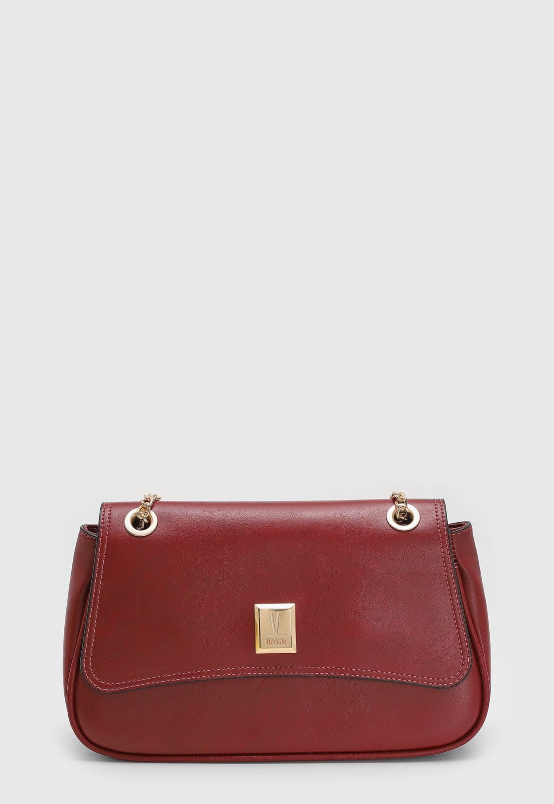 Vista principal Bolsa Feminina Vizzano Média Alça Corrente Vermelha VIZZANO vermelho