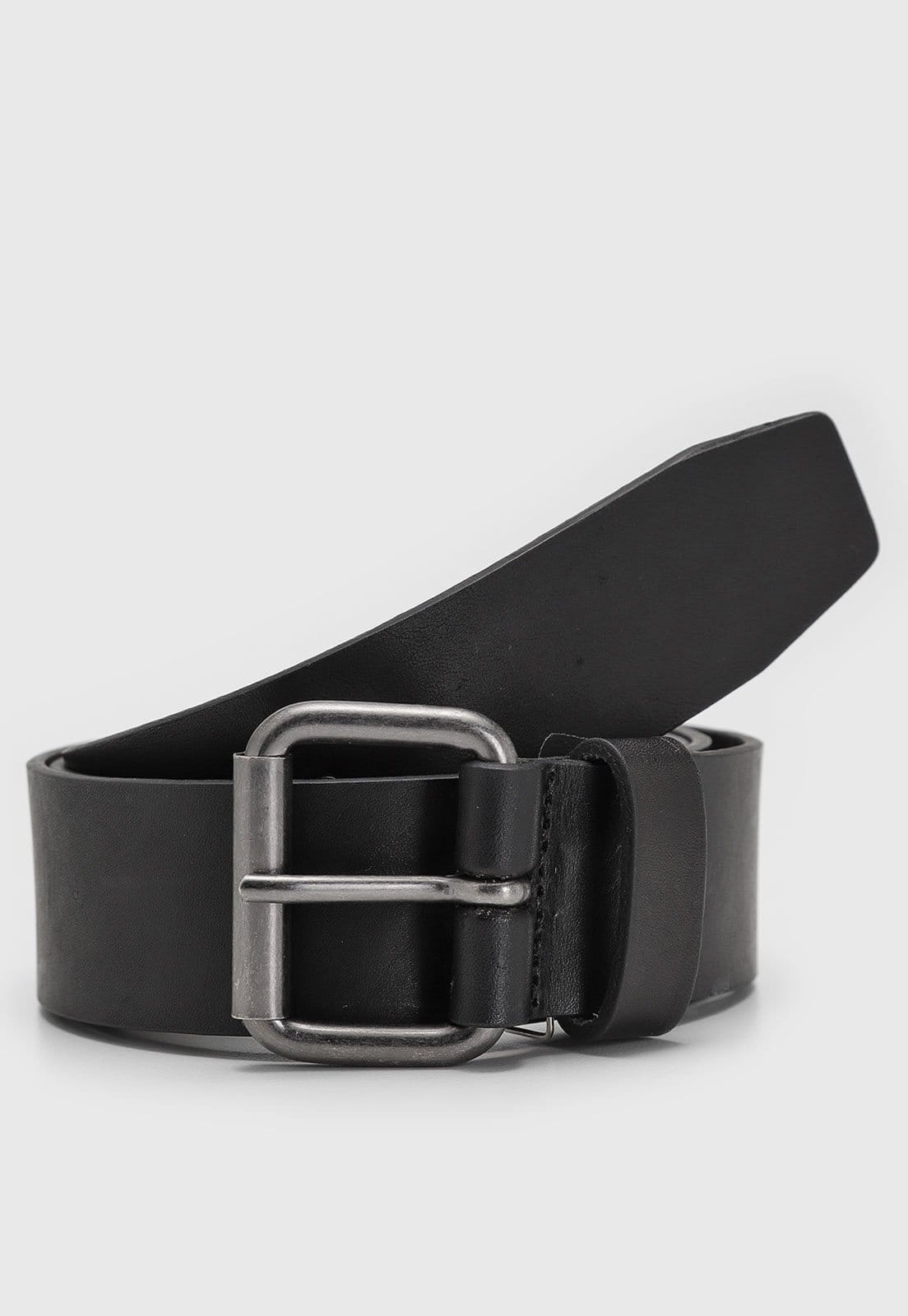 Cinto Masculino Calvin Klein Fivela Metalizada