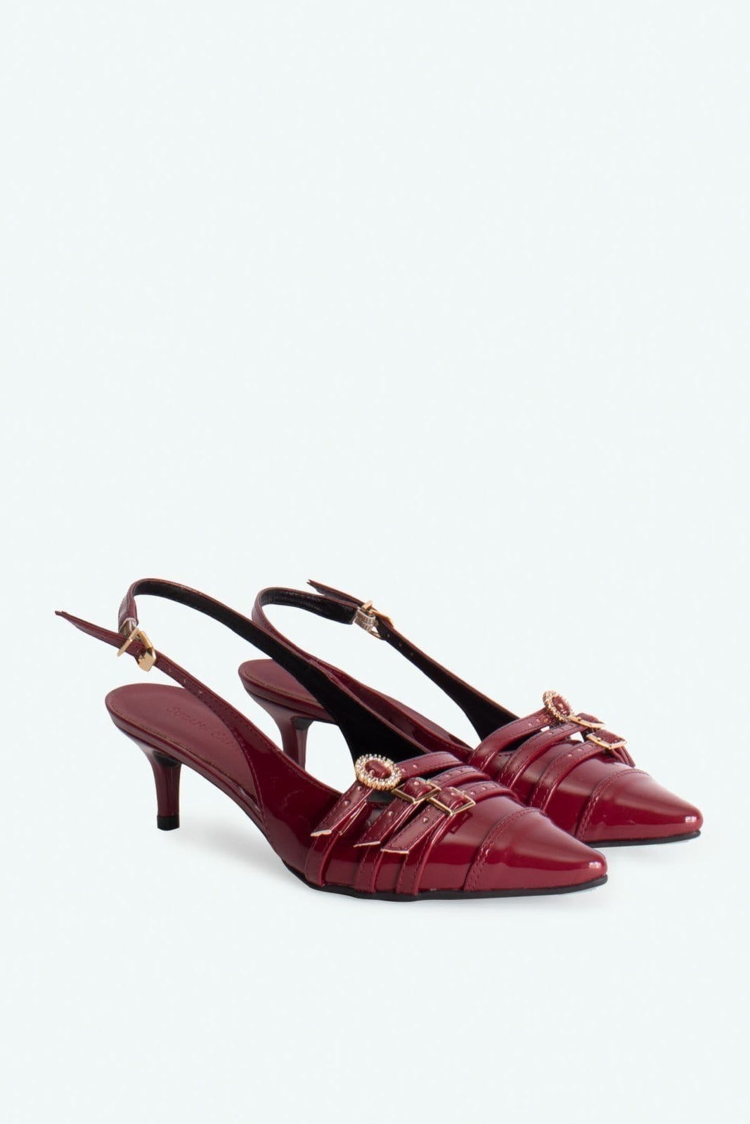 Vista 2 Slingback Marion Suzana Santos bordô