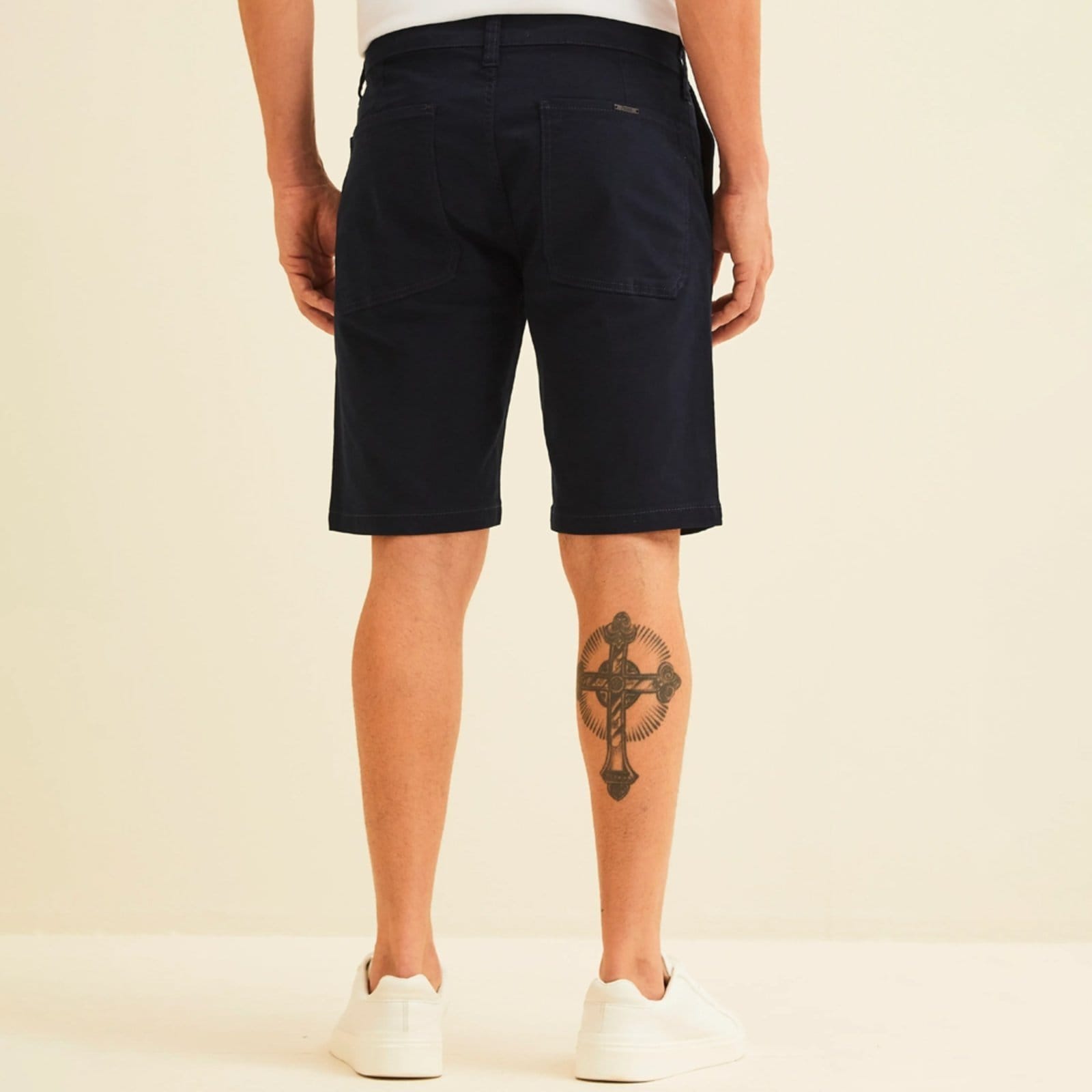 Vista 2 Bermuda Sarja Forum Benjamin Ve26 Masculino Forum azul