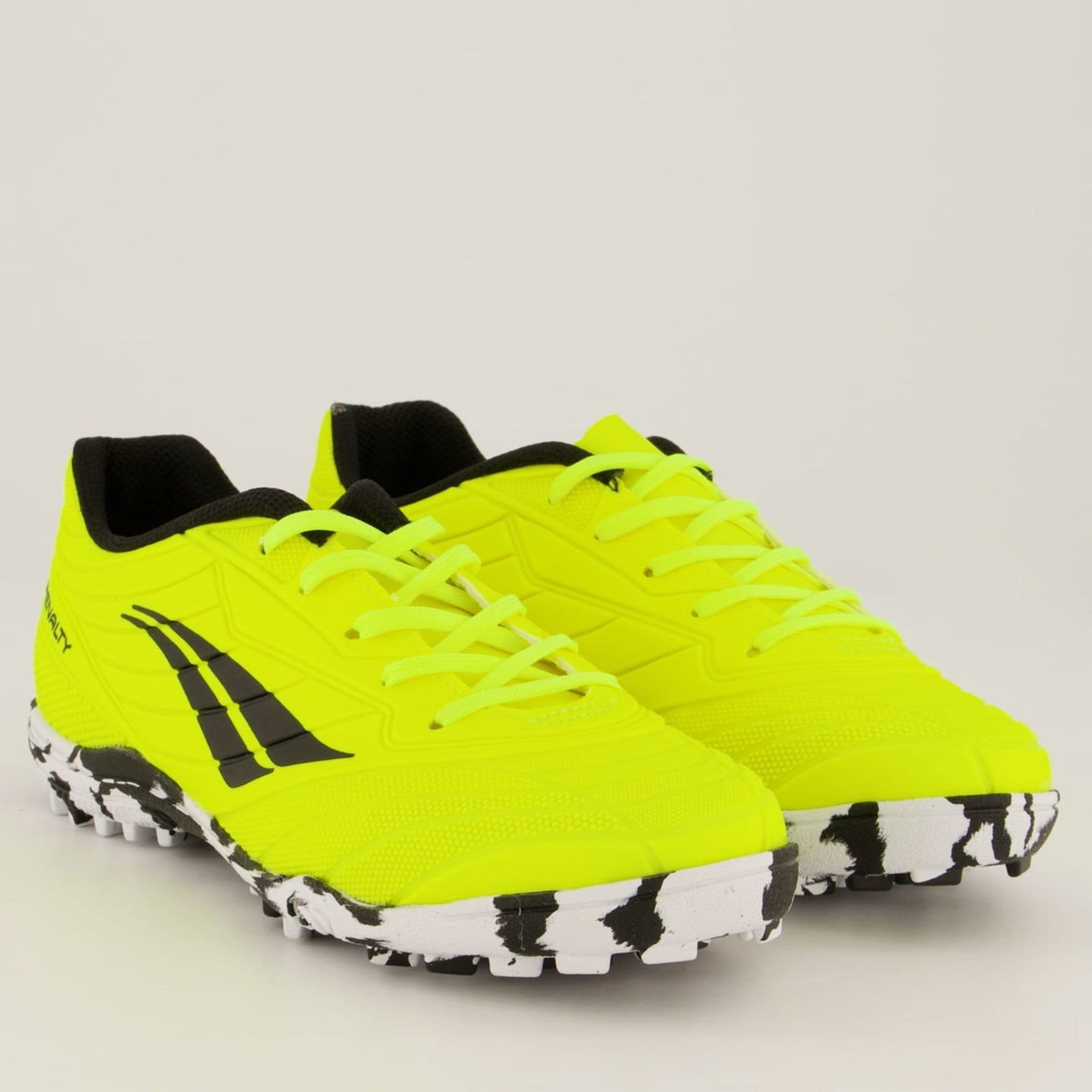 Vista 2 Chuteira Penalty Matís XXI Society Juvenil Amarela Penalty amarelo