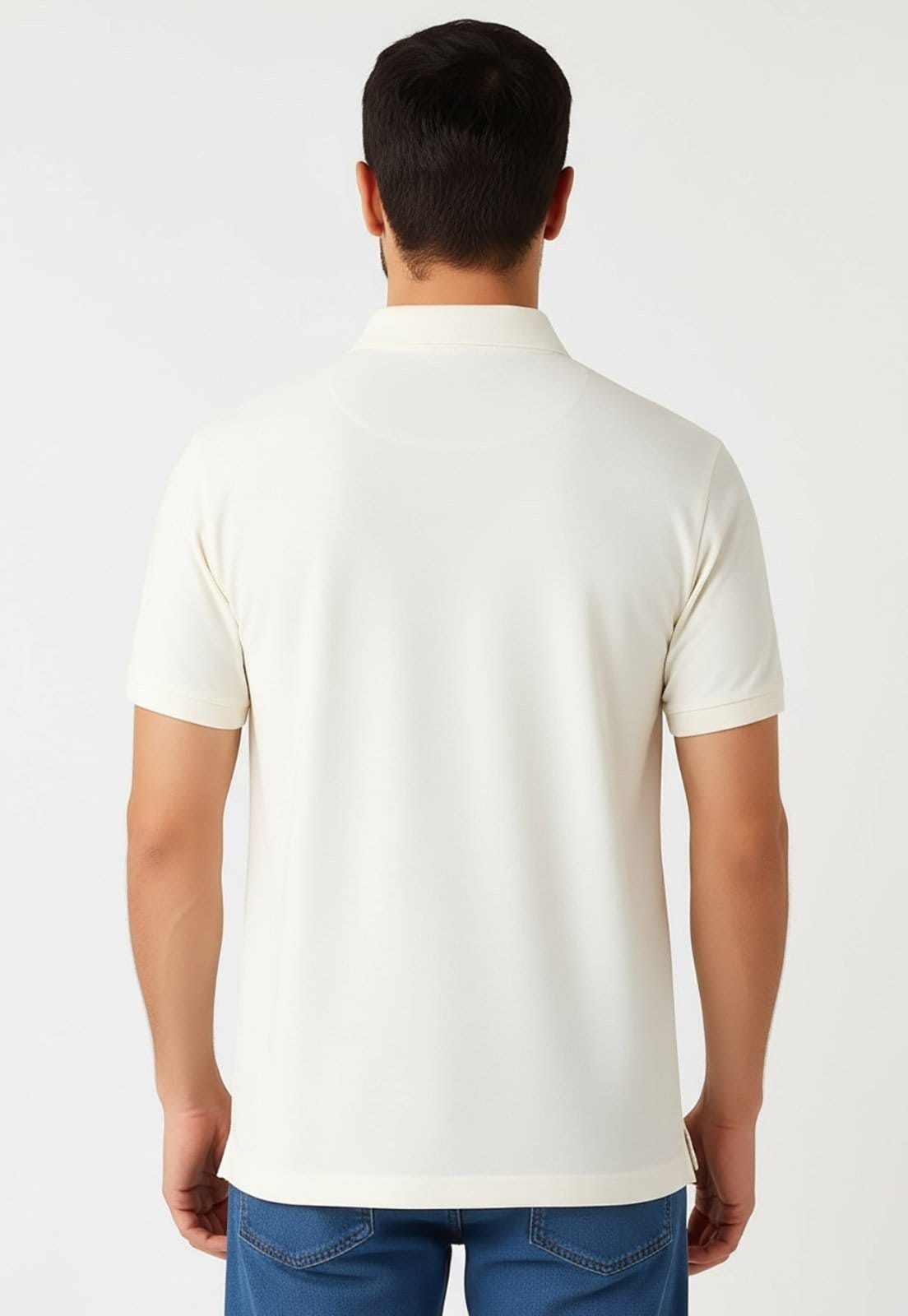 Polo Mr Kitsch Piquet Elastano Off White - 2