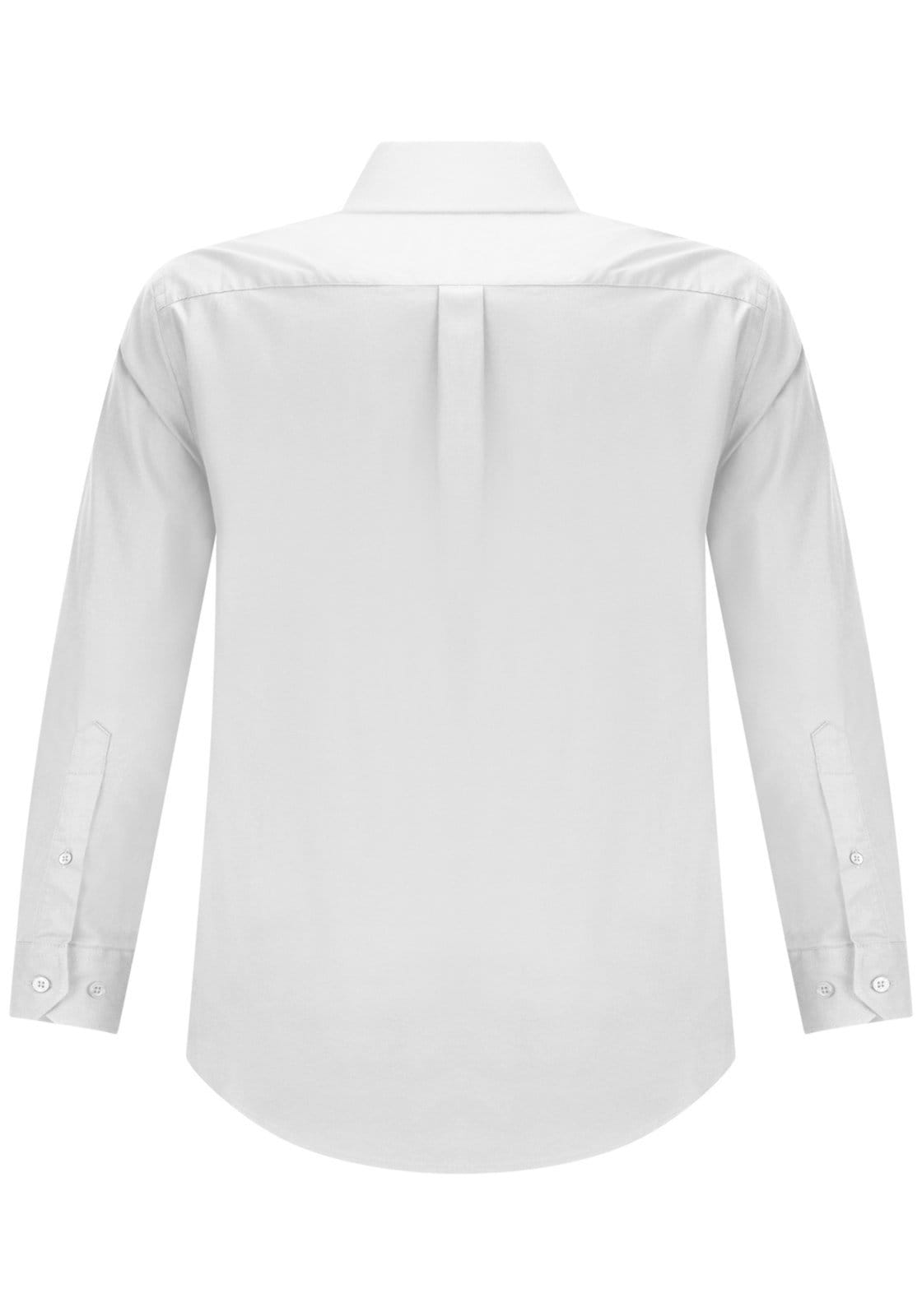 Vista 2 Camisa Masculina Comfort em Tecido Super Stretch Hangar 33 branco