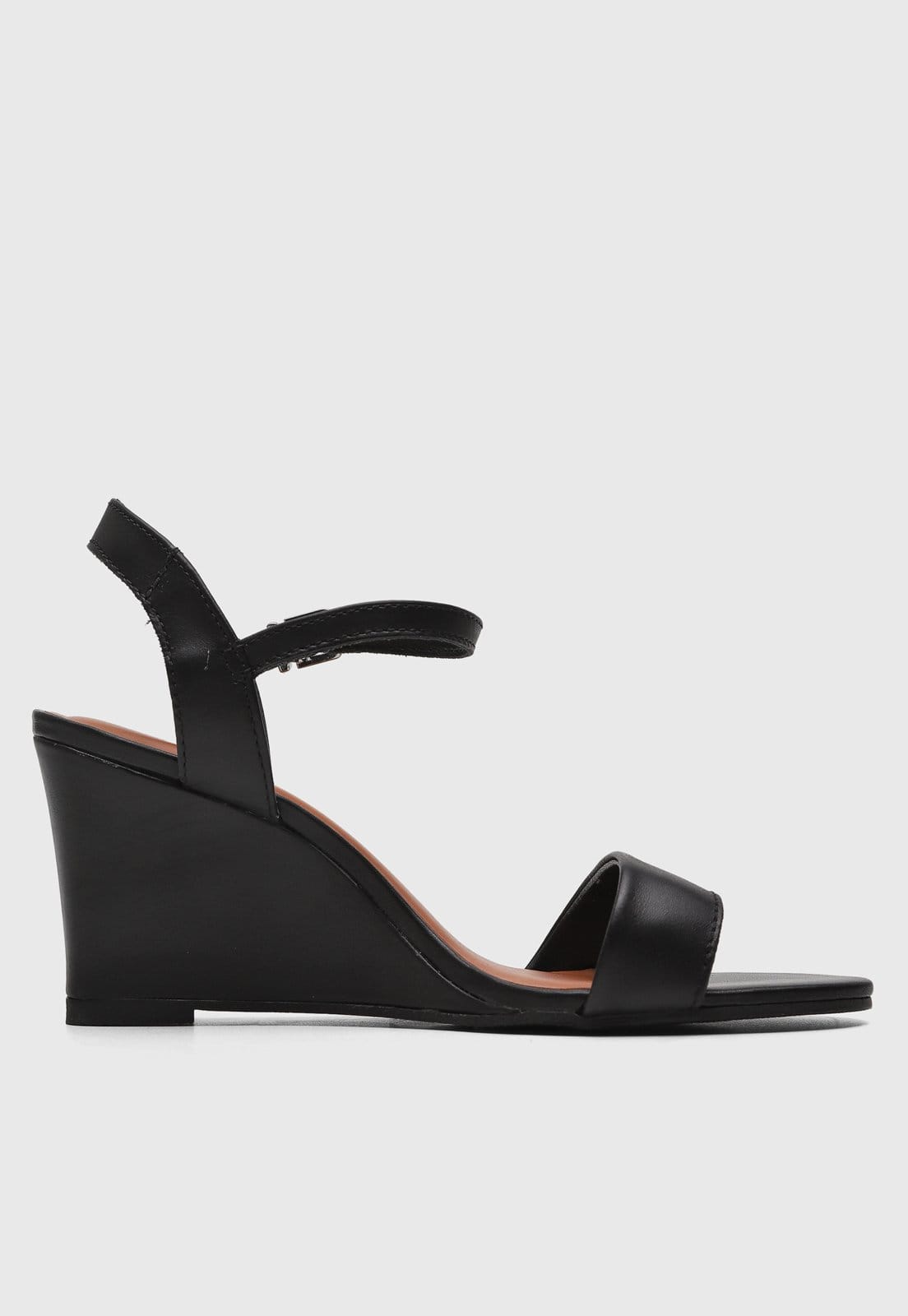 Vista 2 Sandália Feminina Bottero Salto Anabela Preta Bottero preto