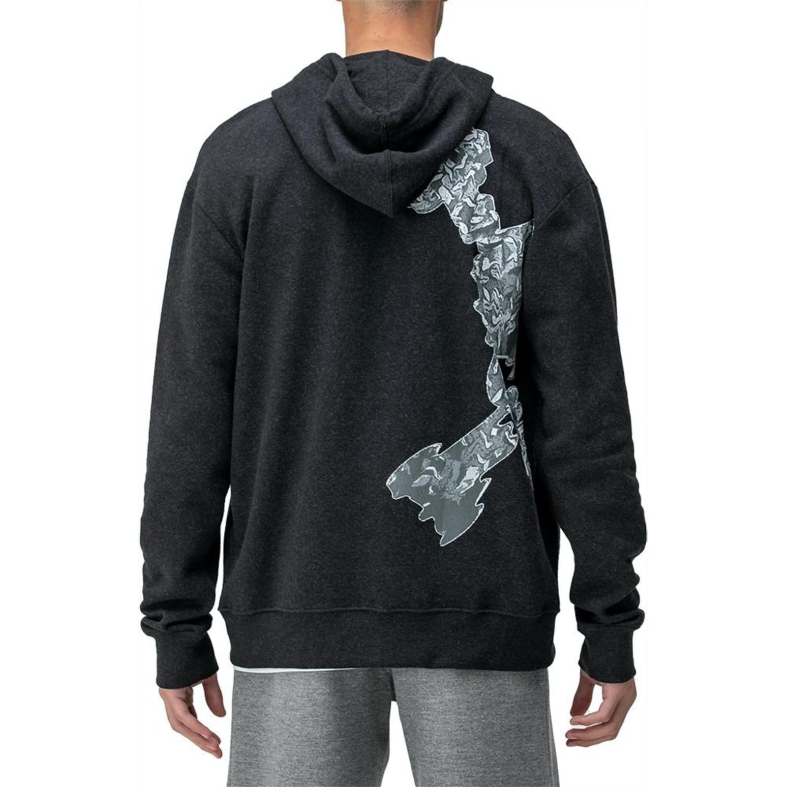 Vista 2 Moletom Oakley Aberto Back To Skull WT24 Masculina Blackout Oakley preto