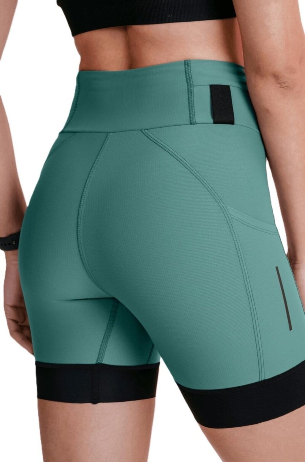 Vista 2 Bermuda Feminina Lupo Run 7 Pockets Curta Lupo verde