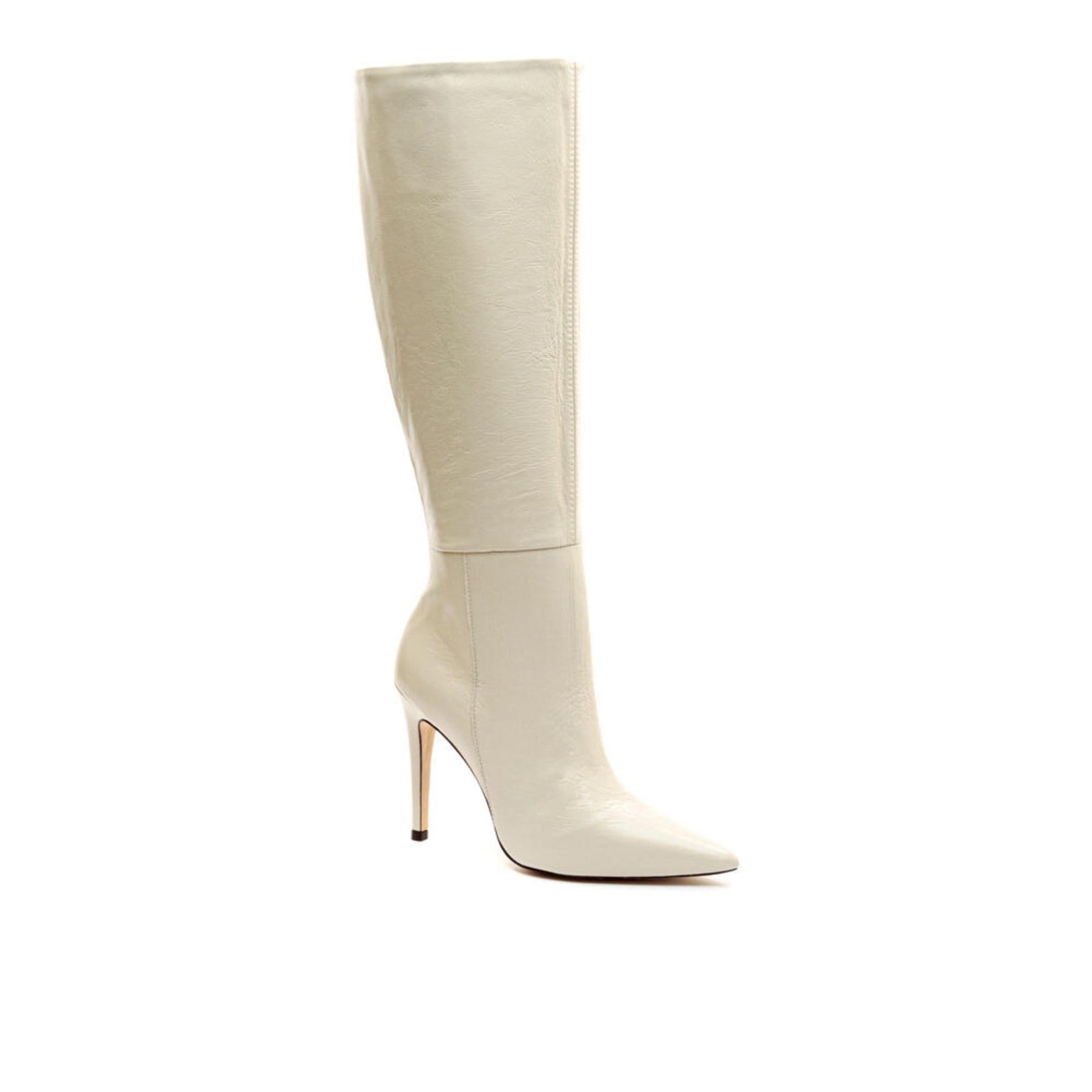 Vista 2 Bota Couro Off White Cano Longo Cecconello 187 Cecconello off-white white