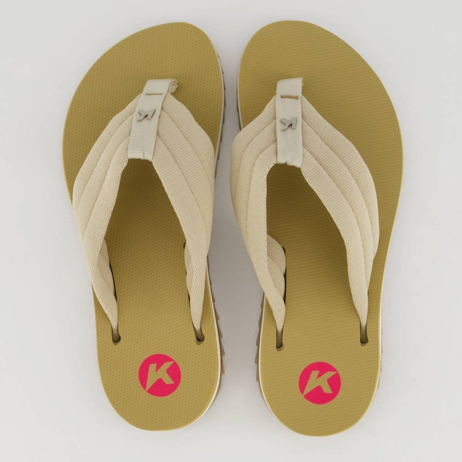 Chinelo Kenner Kyra Pro Comfy Feminino Caqui