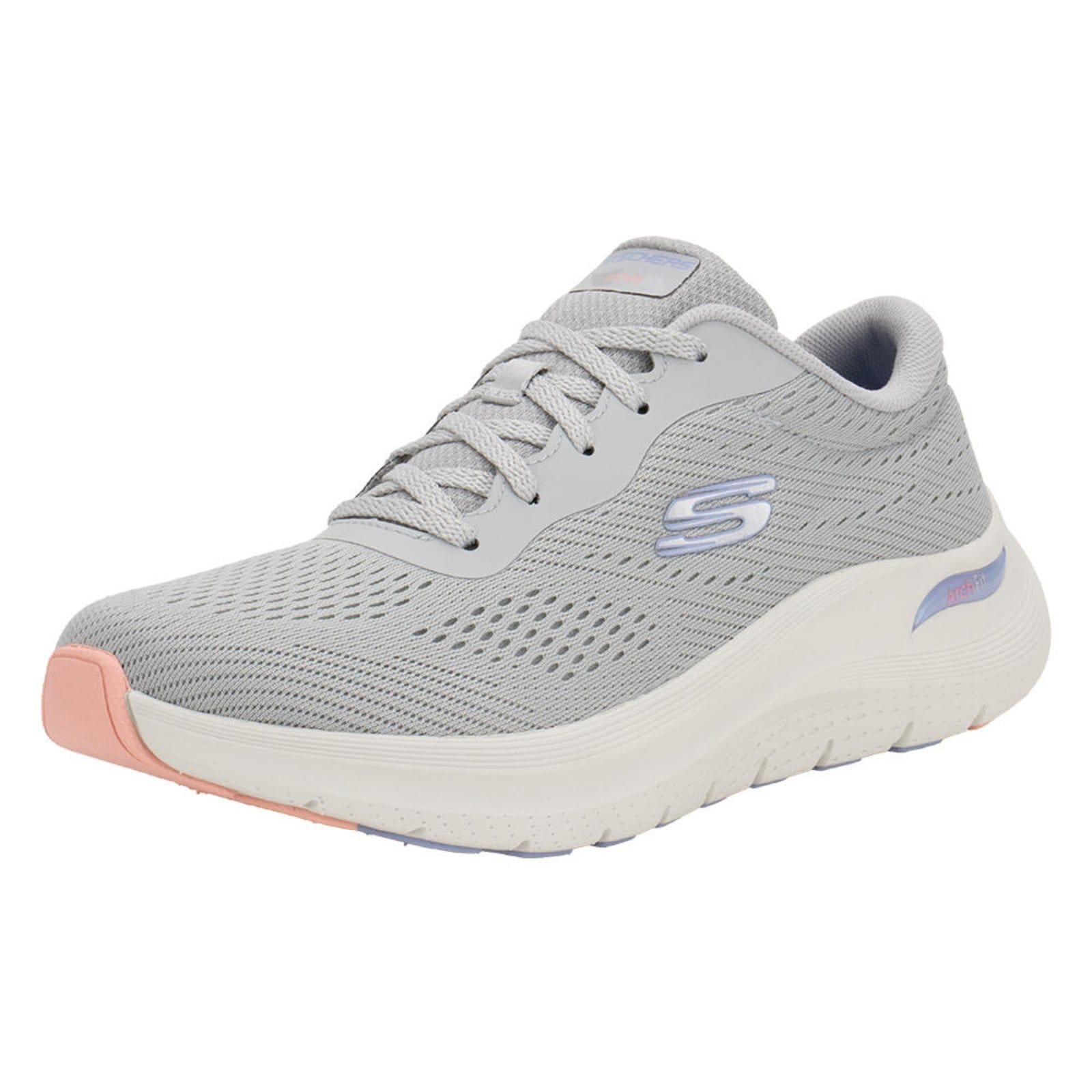 Vista principal Tênis Feminino Arc Fit 2.0 Big League Skechers 150051 5670051 Skechers cinza