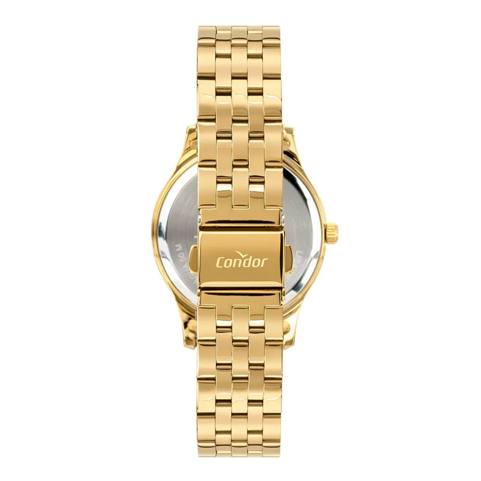 Vista 2 Relógio Feminino Condor Kit Pulseira C02035NSBK4X Technos dourado