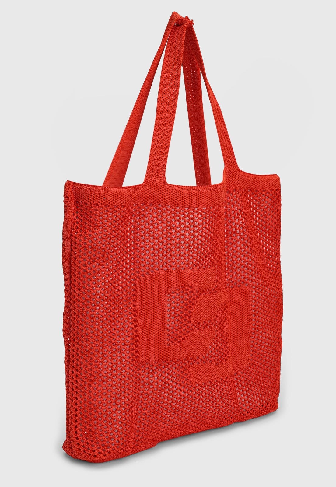 Vista 2 Bolsa Feminina Colcci Malha Vazado Colcci laranja