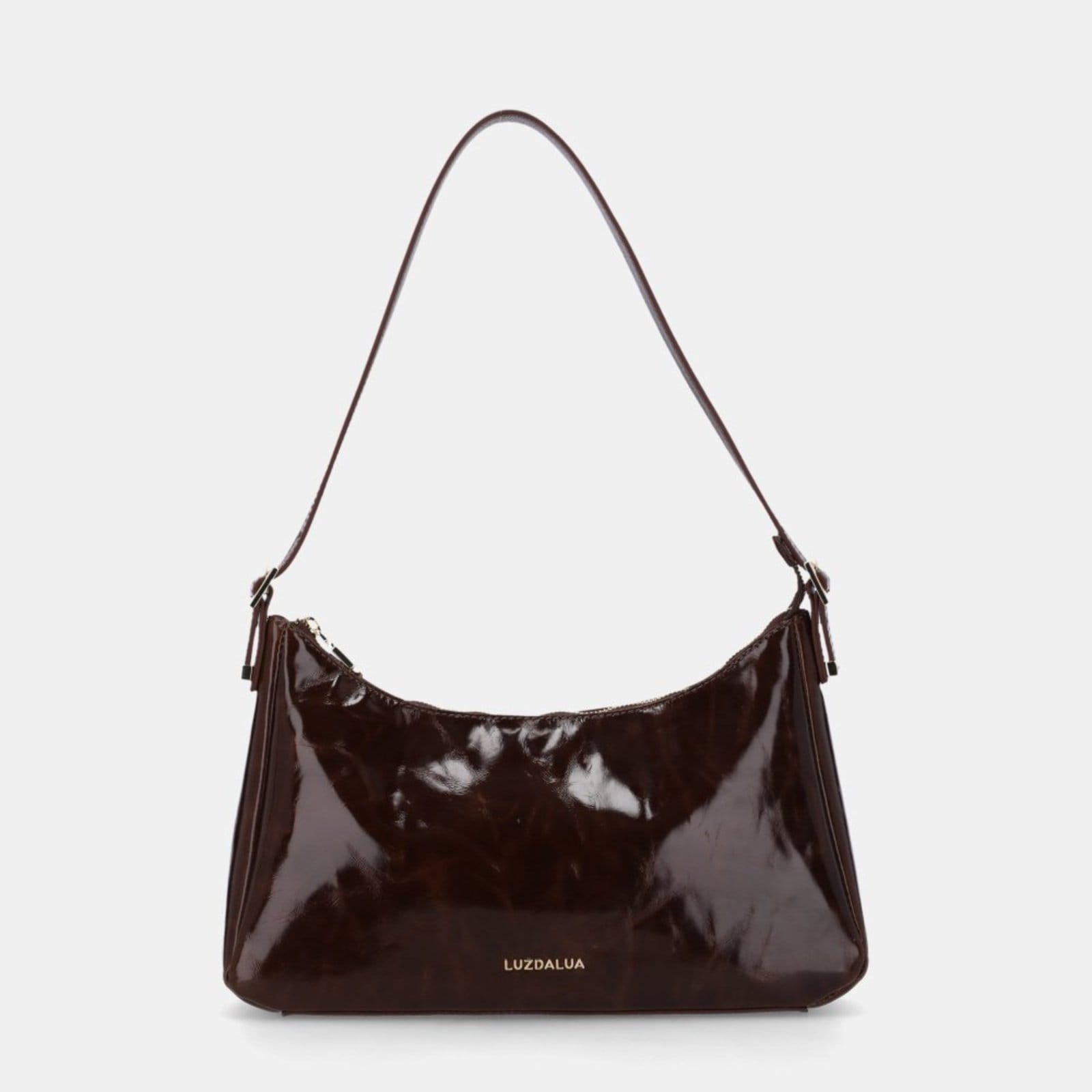 Vista principal Bolsa Hobo Média Luz da Lua - 2000653 Luz Da Lua Luz Da Lua café