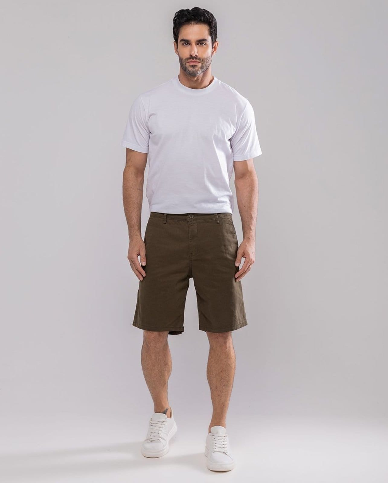 Bermuda Masculina Chino 11100 Eae-Militar