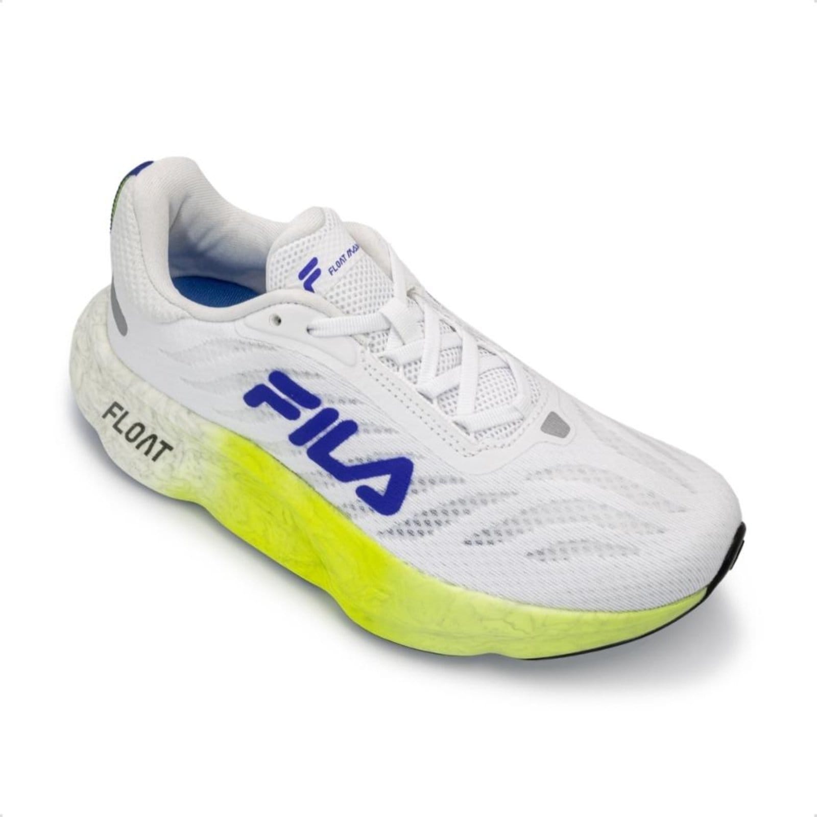 Vista 2 Tênis Fila Feminino Float Maxxi 2 Corrida Fila branco