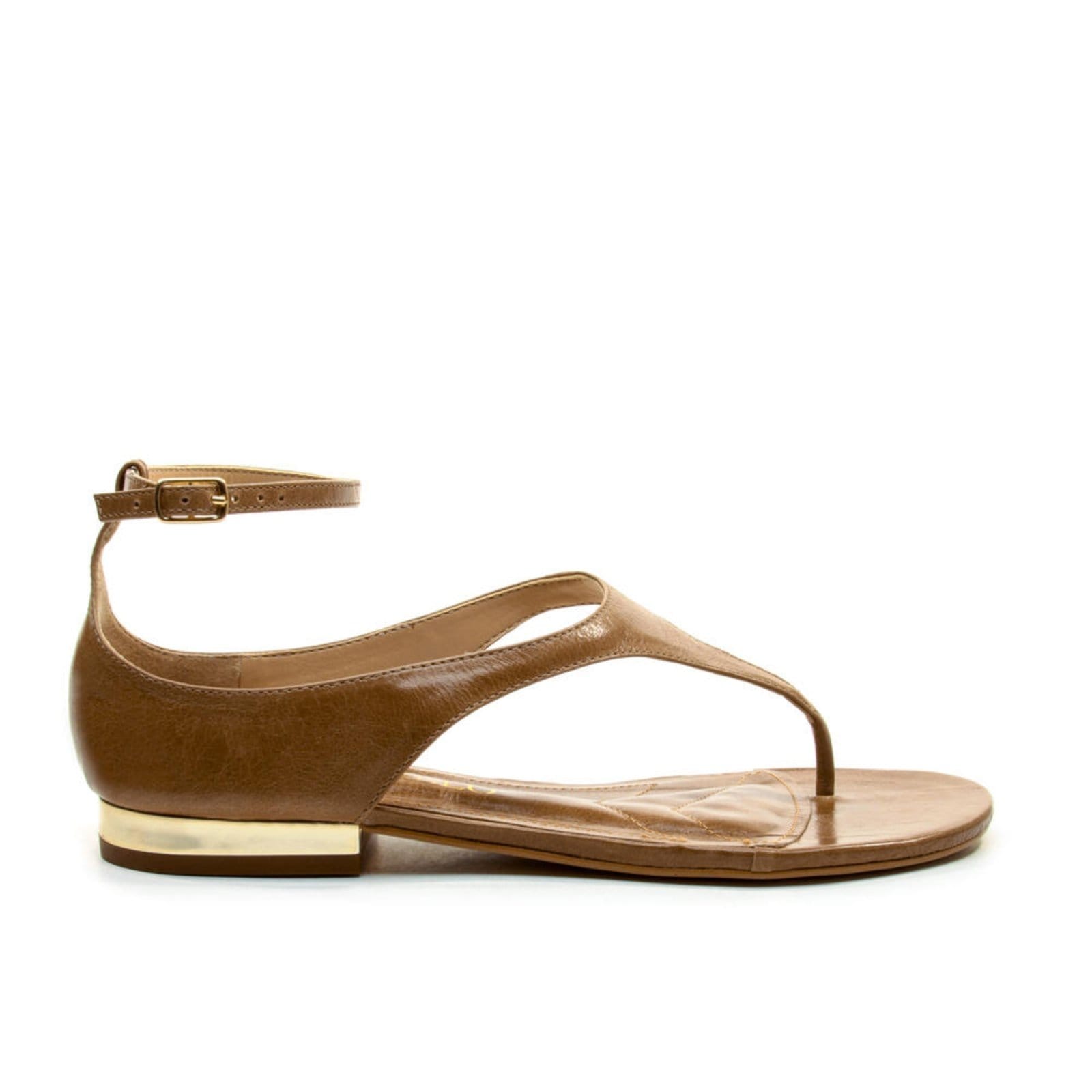 Vista principal Rasteira Couro Cecconello 2751005-1 Cecconello marrom