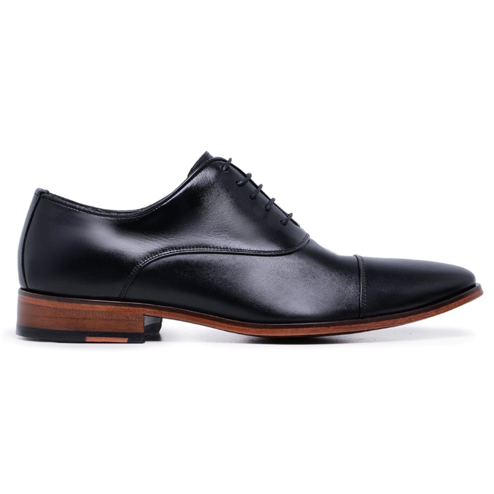 Sapato Social Oxford em Couro Paulo Vieira Homem cor