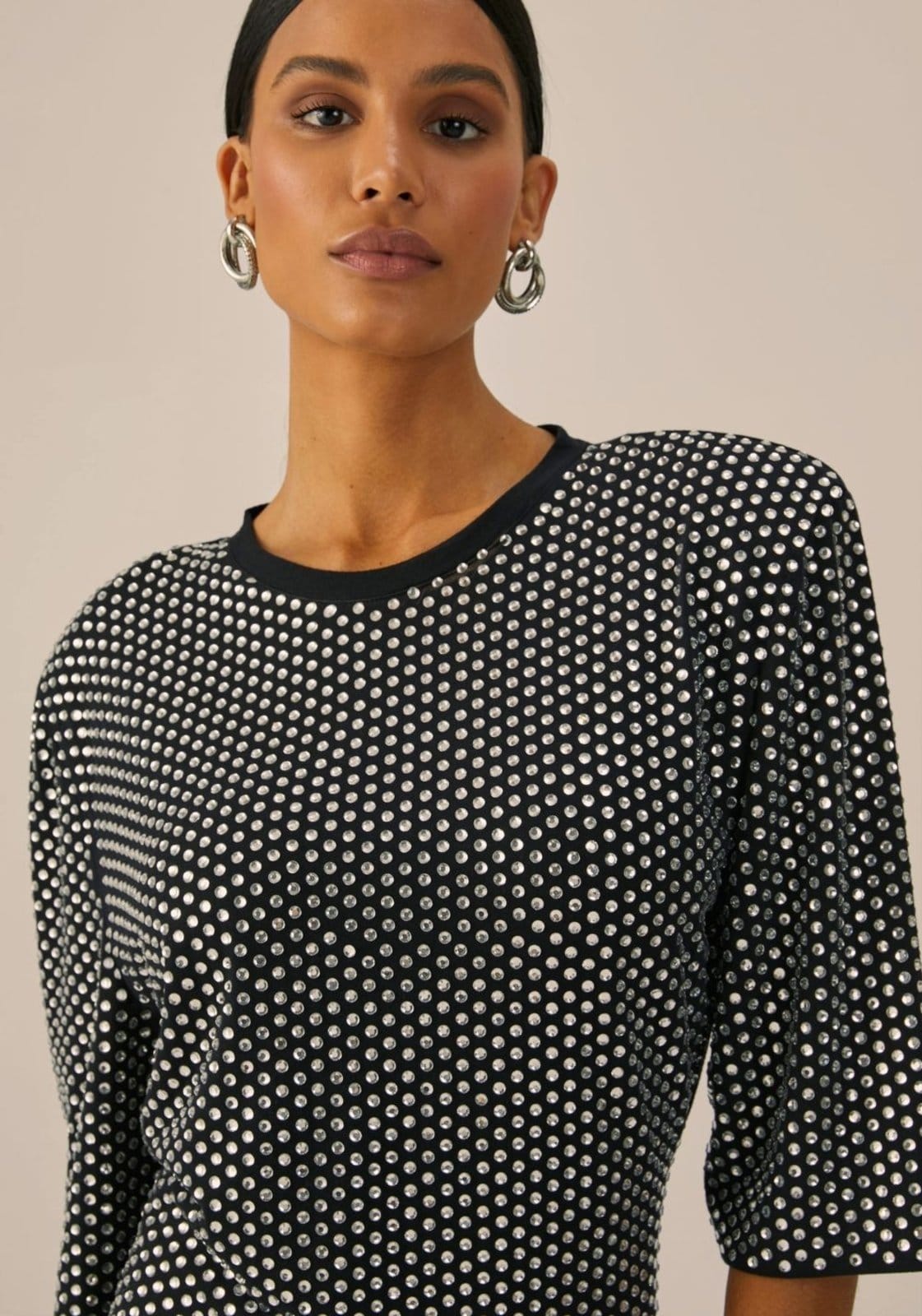 Vestido Shine Com Ombreira - 2