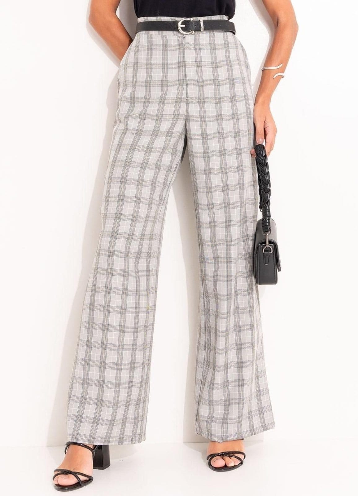 Calça Alfaiataria Xadrez