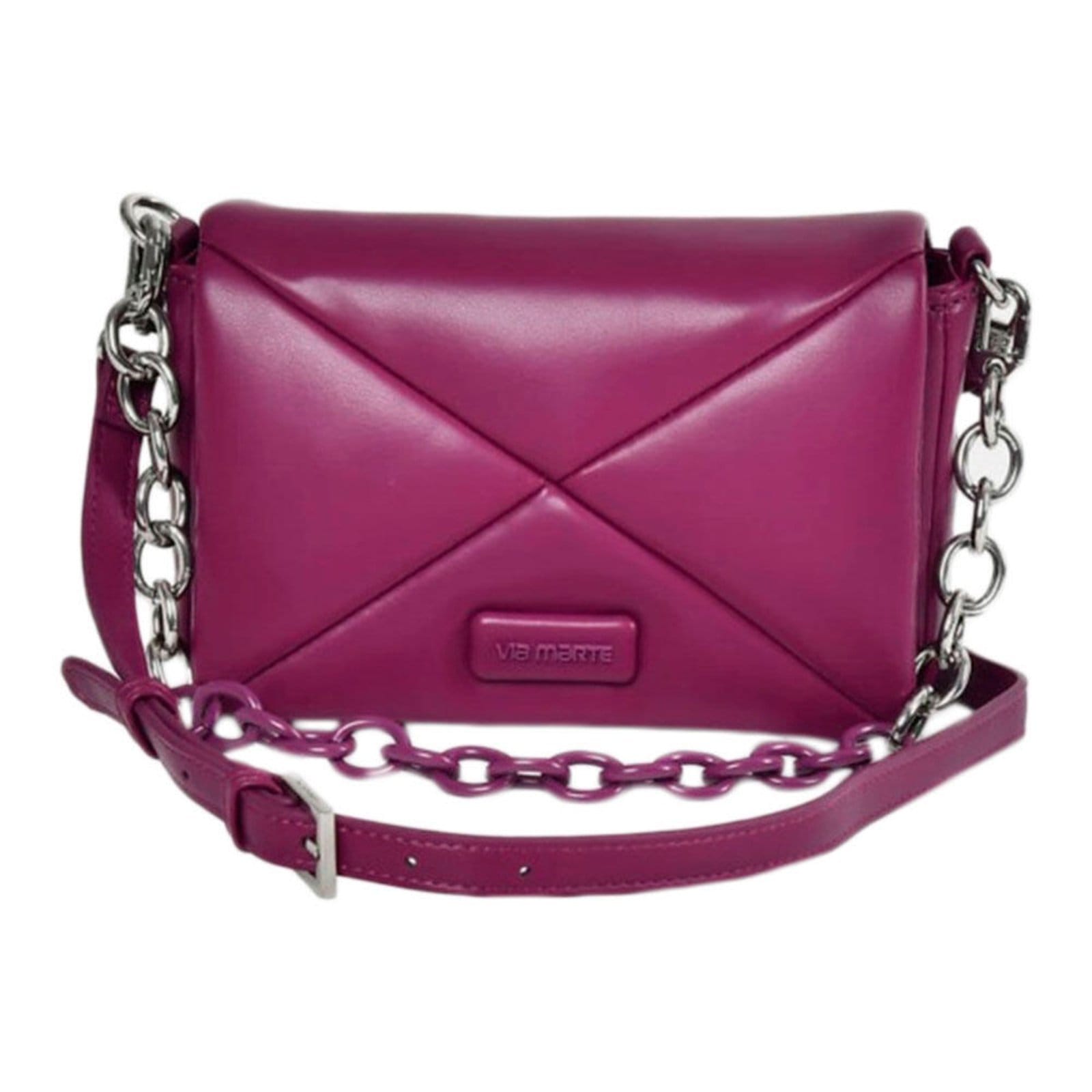 Vista principal Bolsa Feminina Transversal Via Marte B1-153 A5831530 VIA MARTE roxo