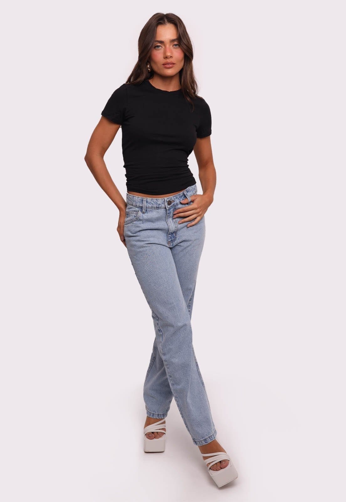 Vista principal calça alana Mundo Lolita mundololita jeans