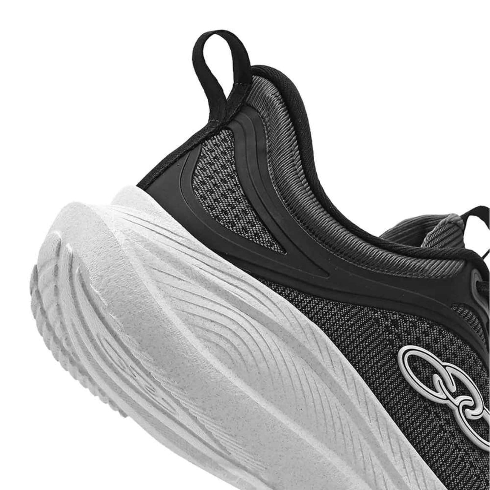 Vista 2 Tênis Esportivo Feminino Vibe Branco OLYMPIKUS preto