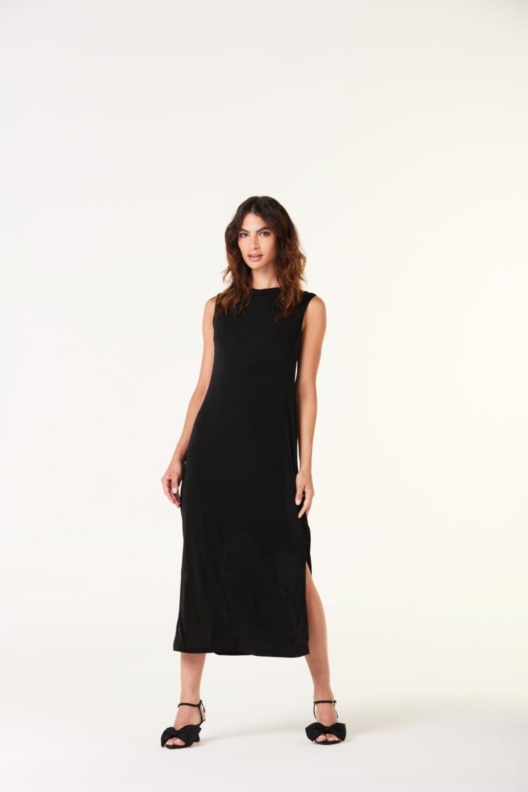 Vestido Midi Traymon Com Fendas