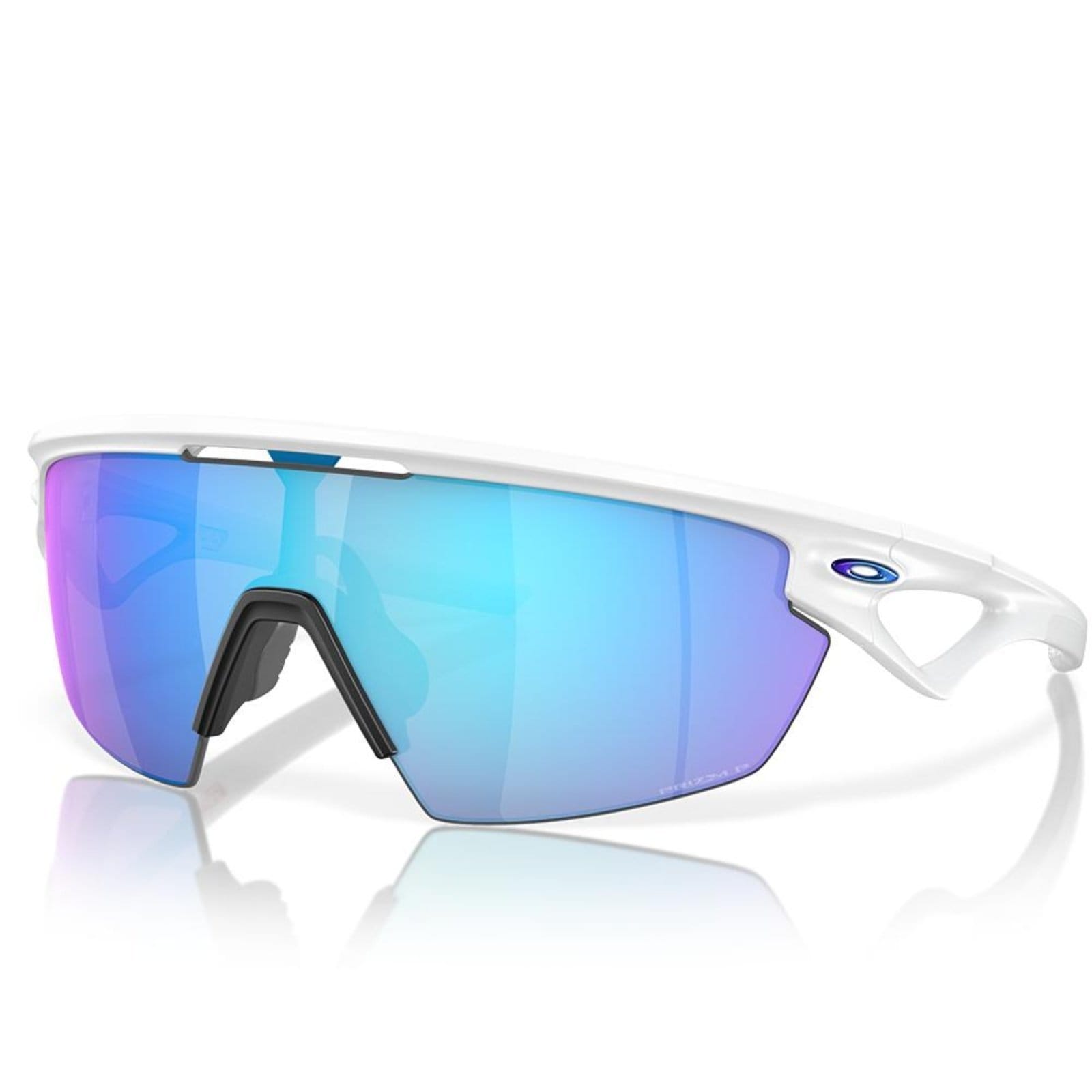 Vista principal Óculos de Sol Oakley Sphaera Matte White Sapphire Polarized Oakley branco white