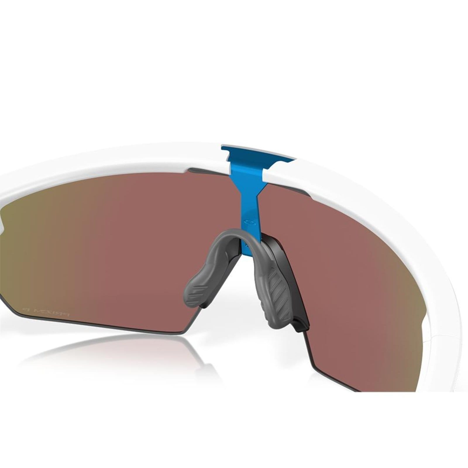 Vista 2 Óculos de Sol Oakley Sphaera Matte White Sapphire Polarized Oakley branco white