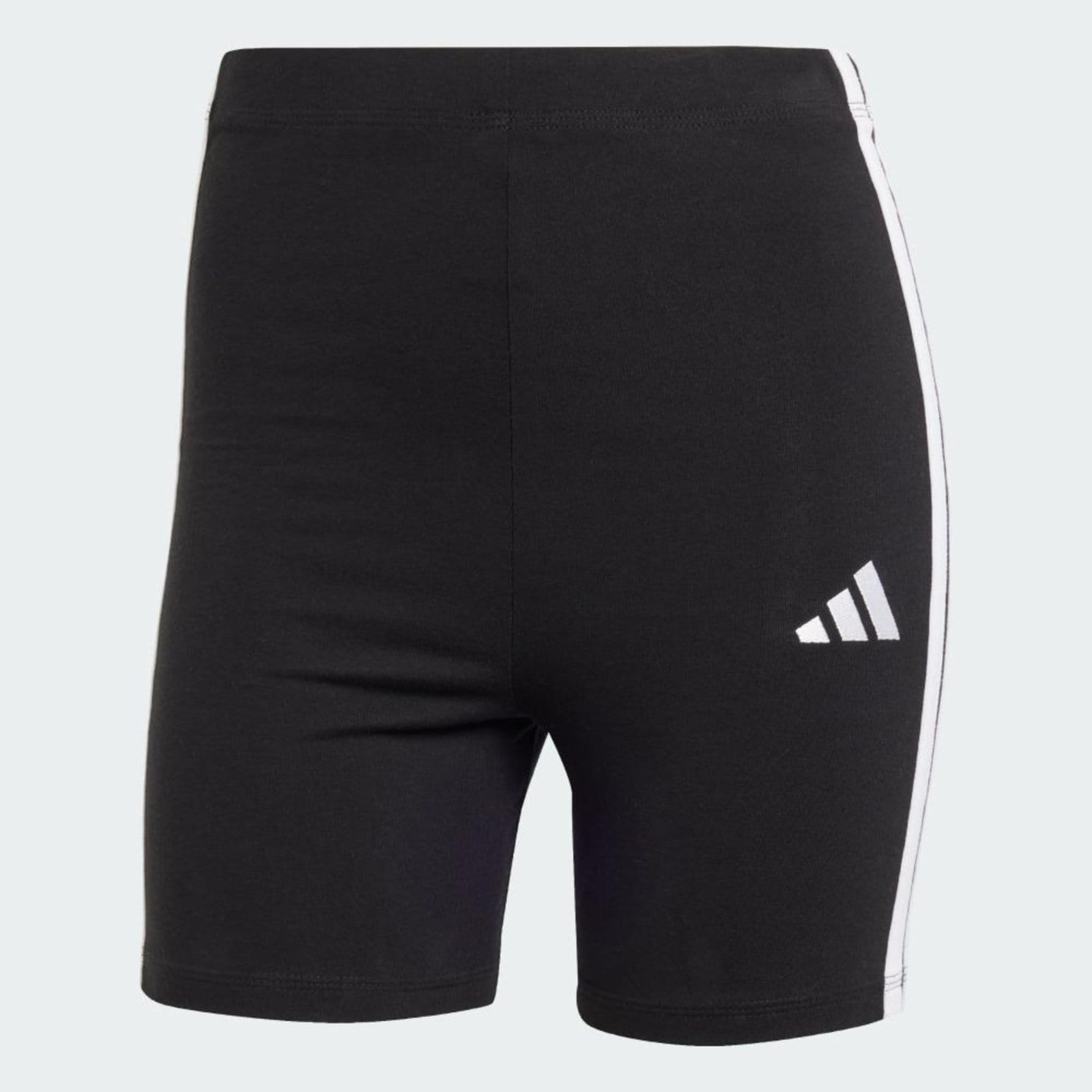 Vista 2 Shorts Biker Cós Alto Essentials Três Listras adidas Sportswear adidas Sportswear preto
