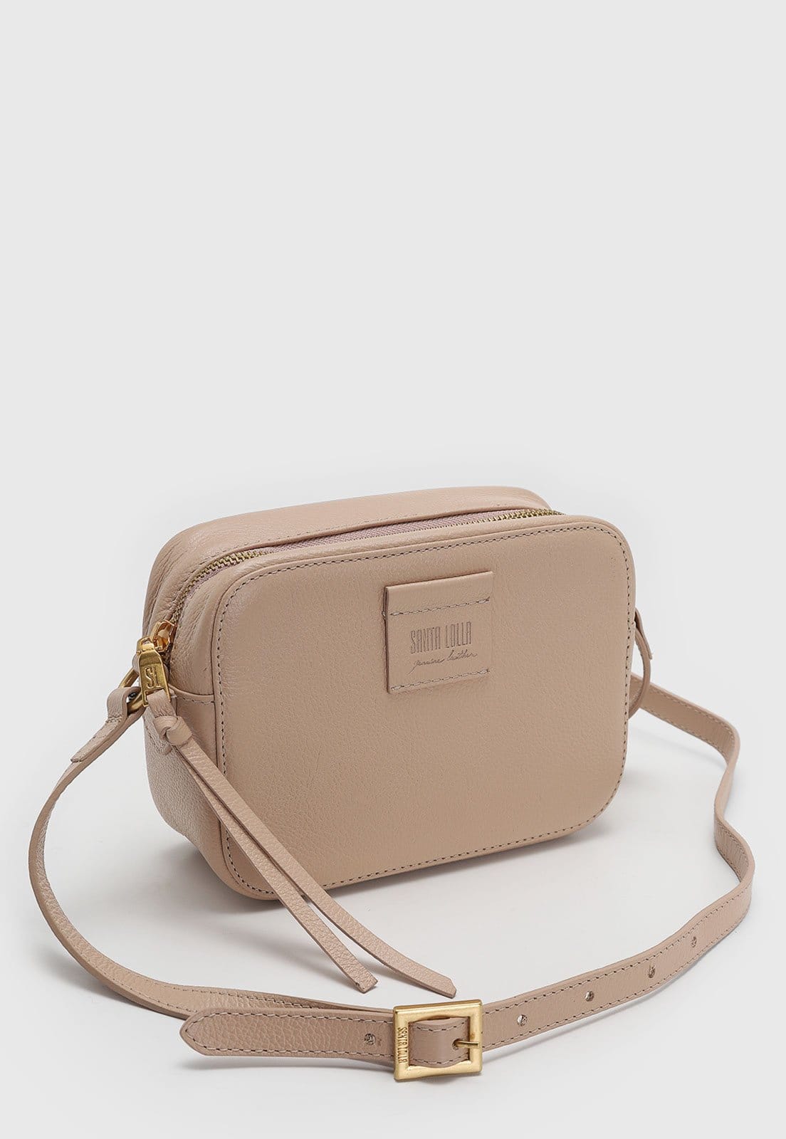 Vista 2 Bolsa Feminina Santa Lolla Alça Ajustável Santa Lolla nude