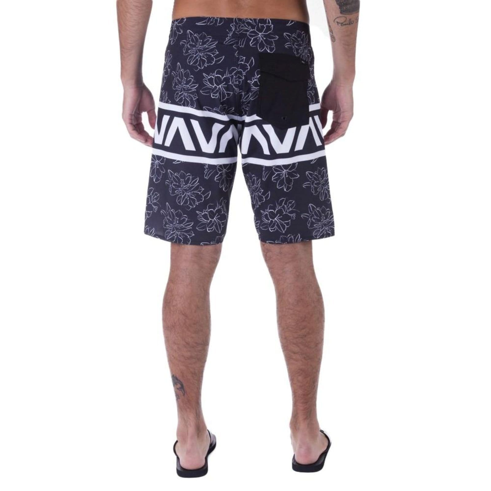 Vista 2 Bermuda RVCA VA Banded 18" SM23 Masculina " RVCA preto