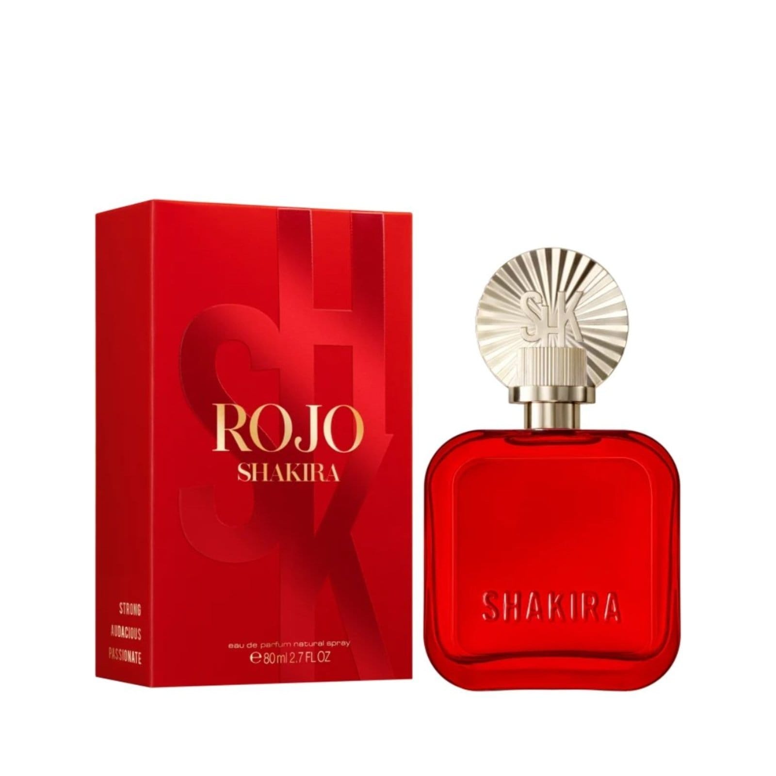 Vista 2 Shakira Rojo Edp - Perfume Feminino Shakira unico rojo