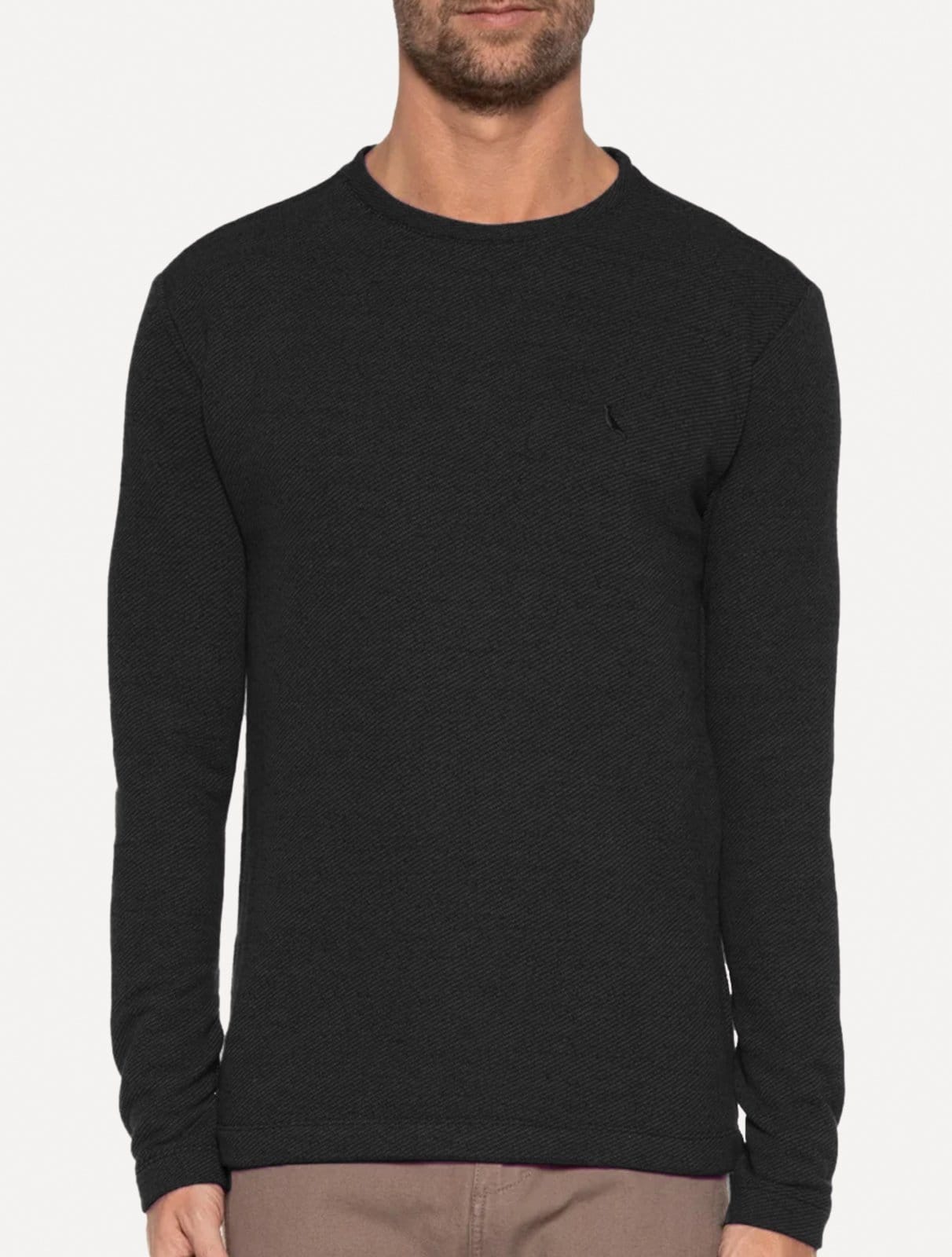 Moletom Reserva Masculino Moletinho Careca Logo Mescla