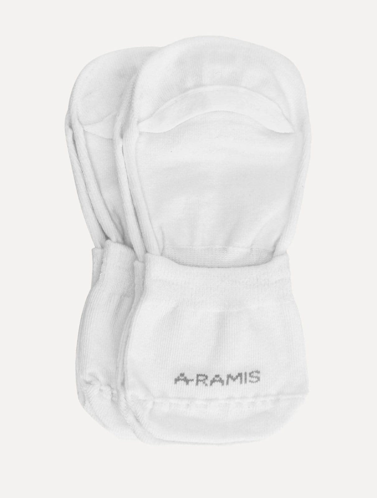 Meia Aramis Masculina Invisível Branca Kit 3 Pares