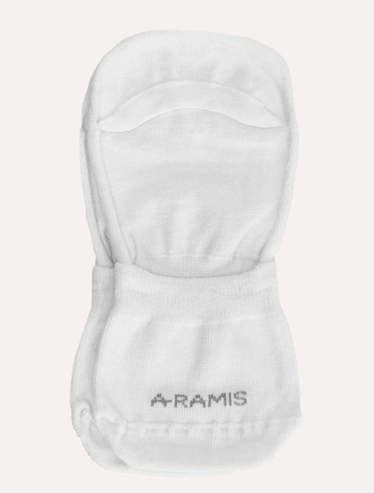 Meia Aramis Masculina Invisível Branca Kit 3 Pares - 2