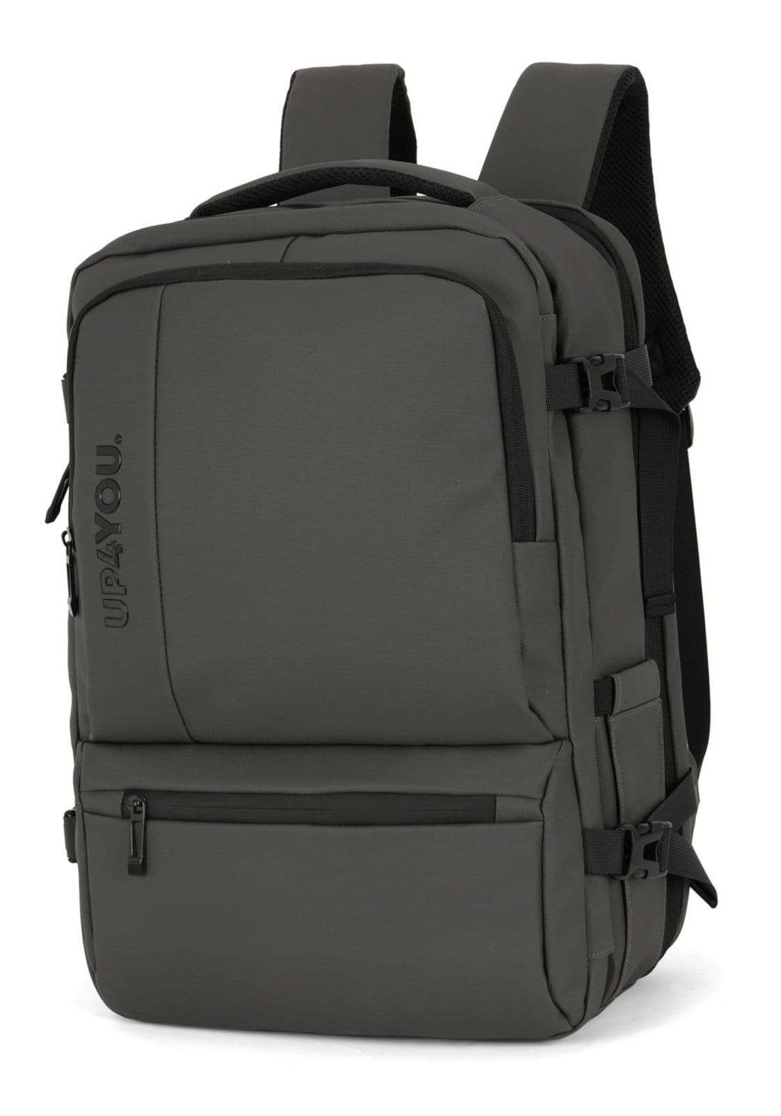 Vista 2 Mochila de Costas Expansive 30% Notebook Up4you cinza