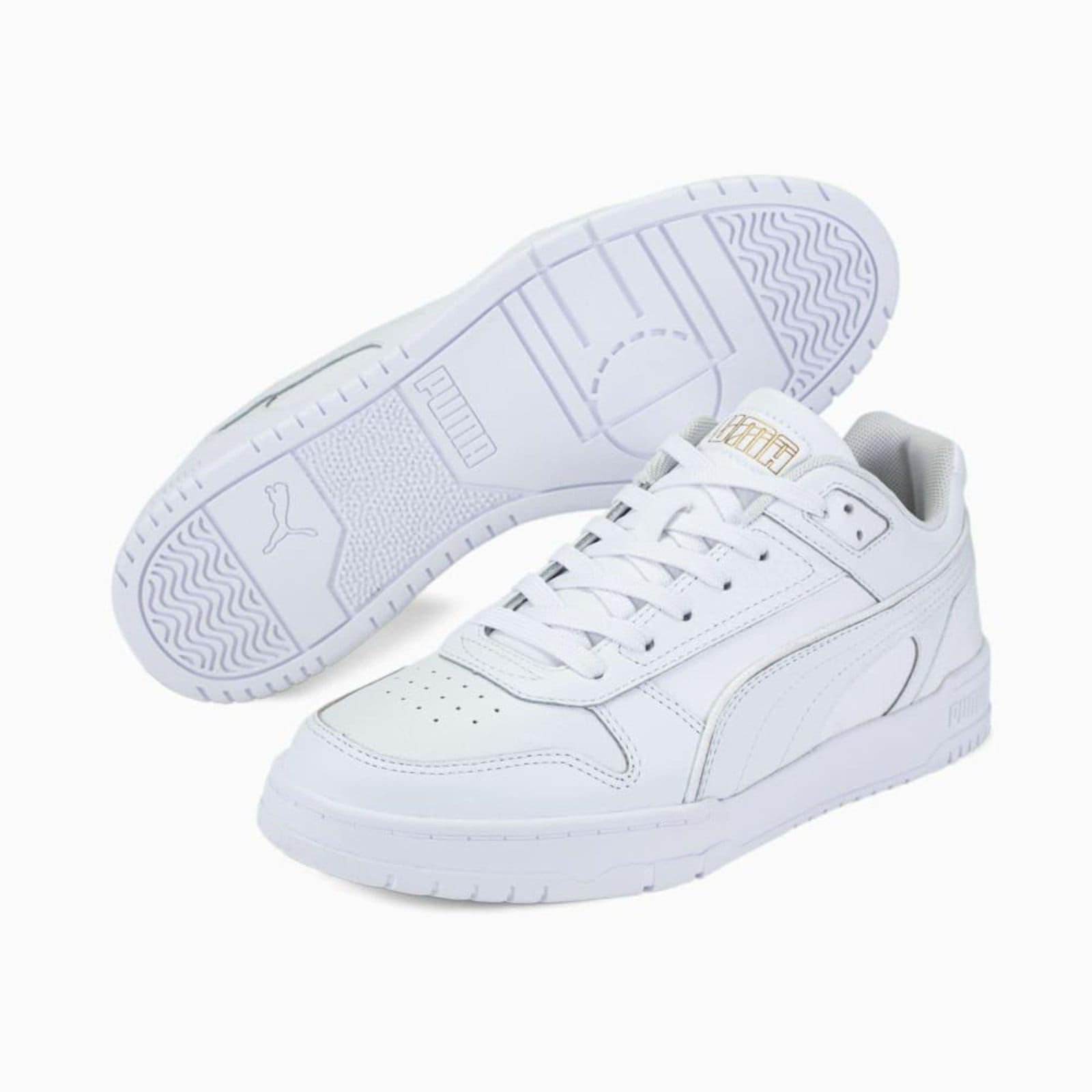 Tênis Puma RBD Game Low Puma White/Puma White/Puma Team Gold