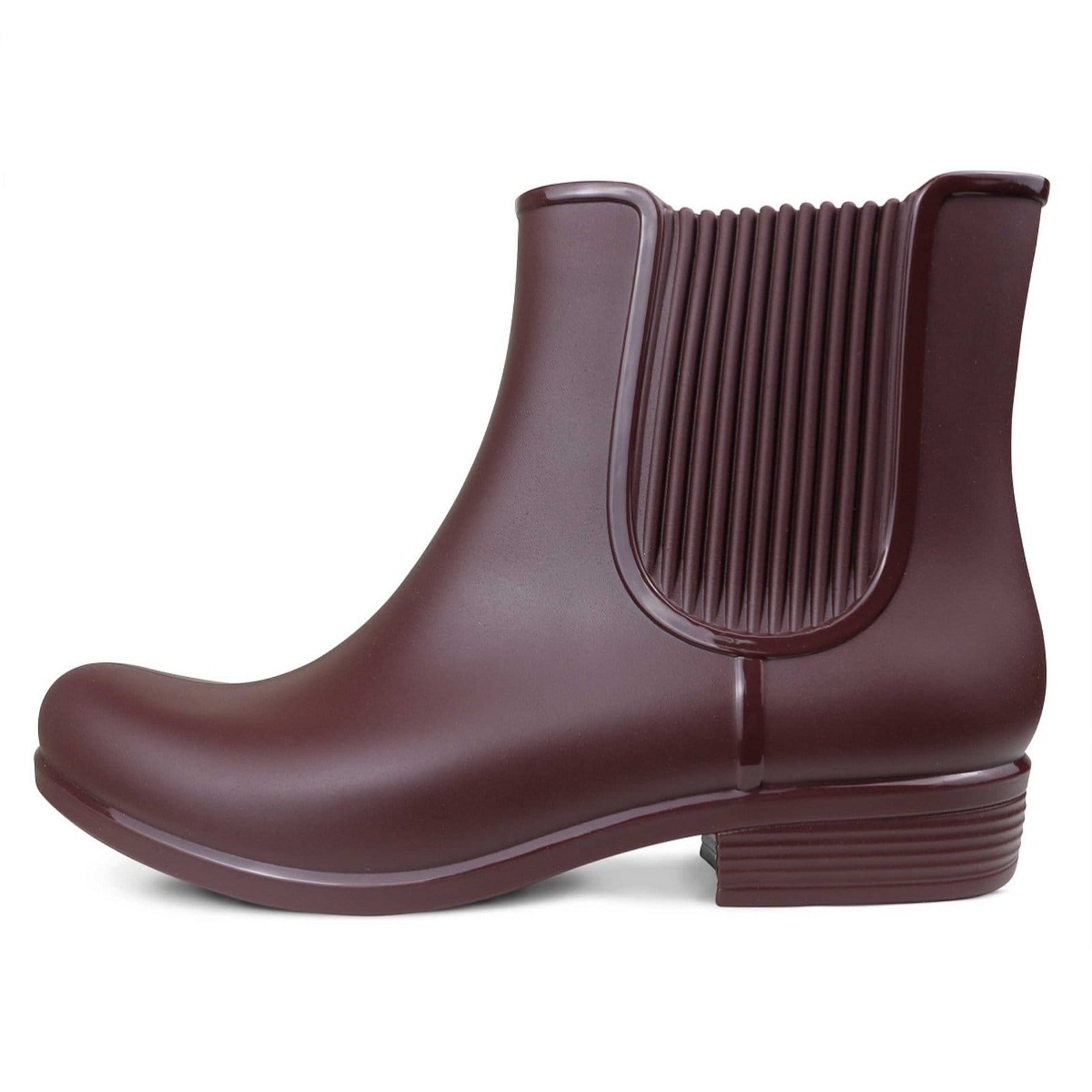 Vista principal Bota Boaonda Tipo Galocha Ideal para Chuva Confortável Açai Boaonda bordô/roxo/vinho