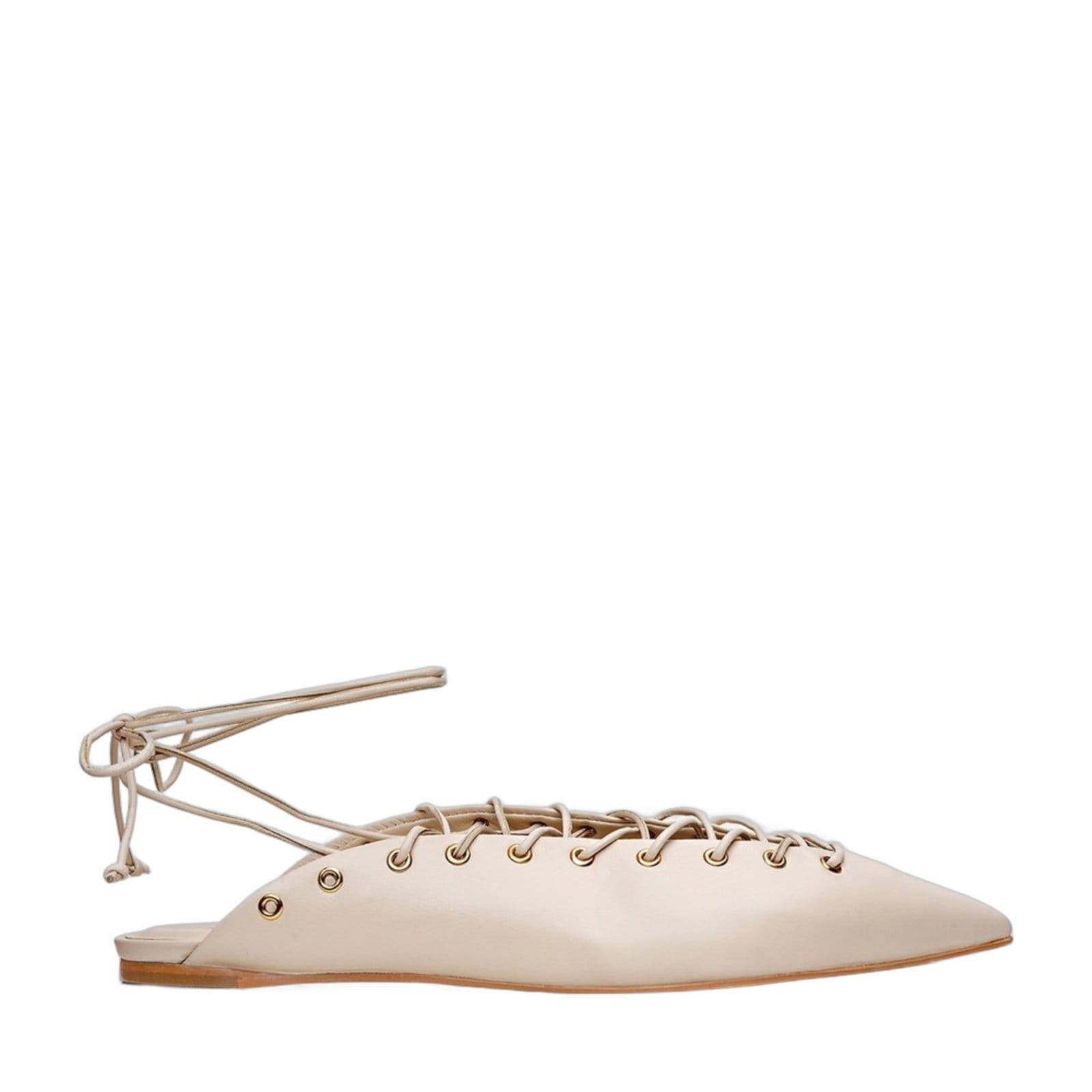 Vista 2 Sapatilha Slingback Carrano 507090 Off White Carrano off-white white